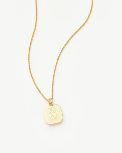 August Birthstone Pendant Necklace