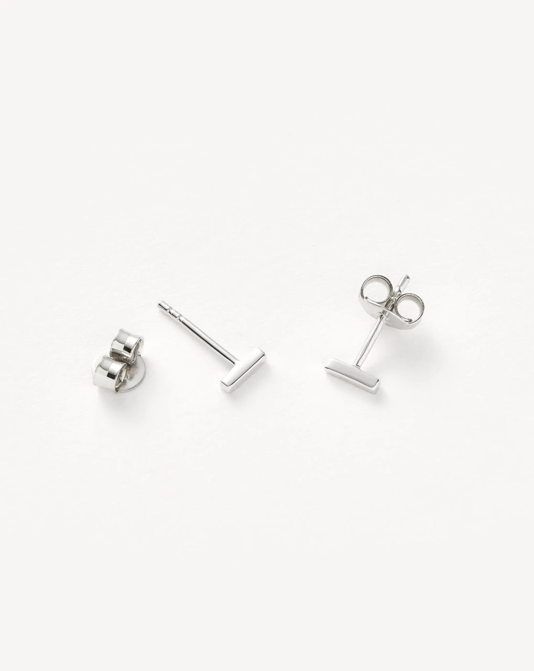 Bar Stud Earrings