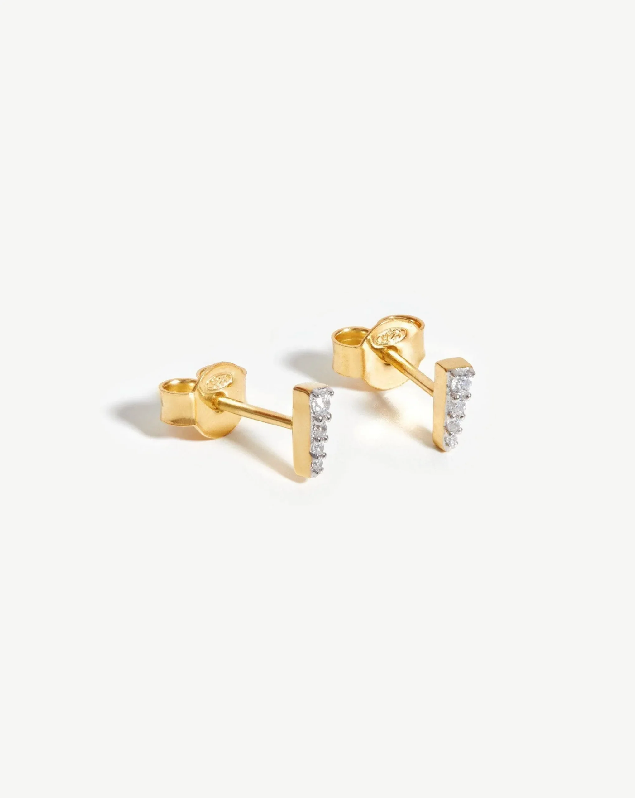 Celestial Pave Spike Stud Earrings