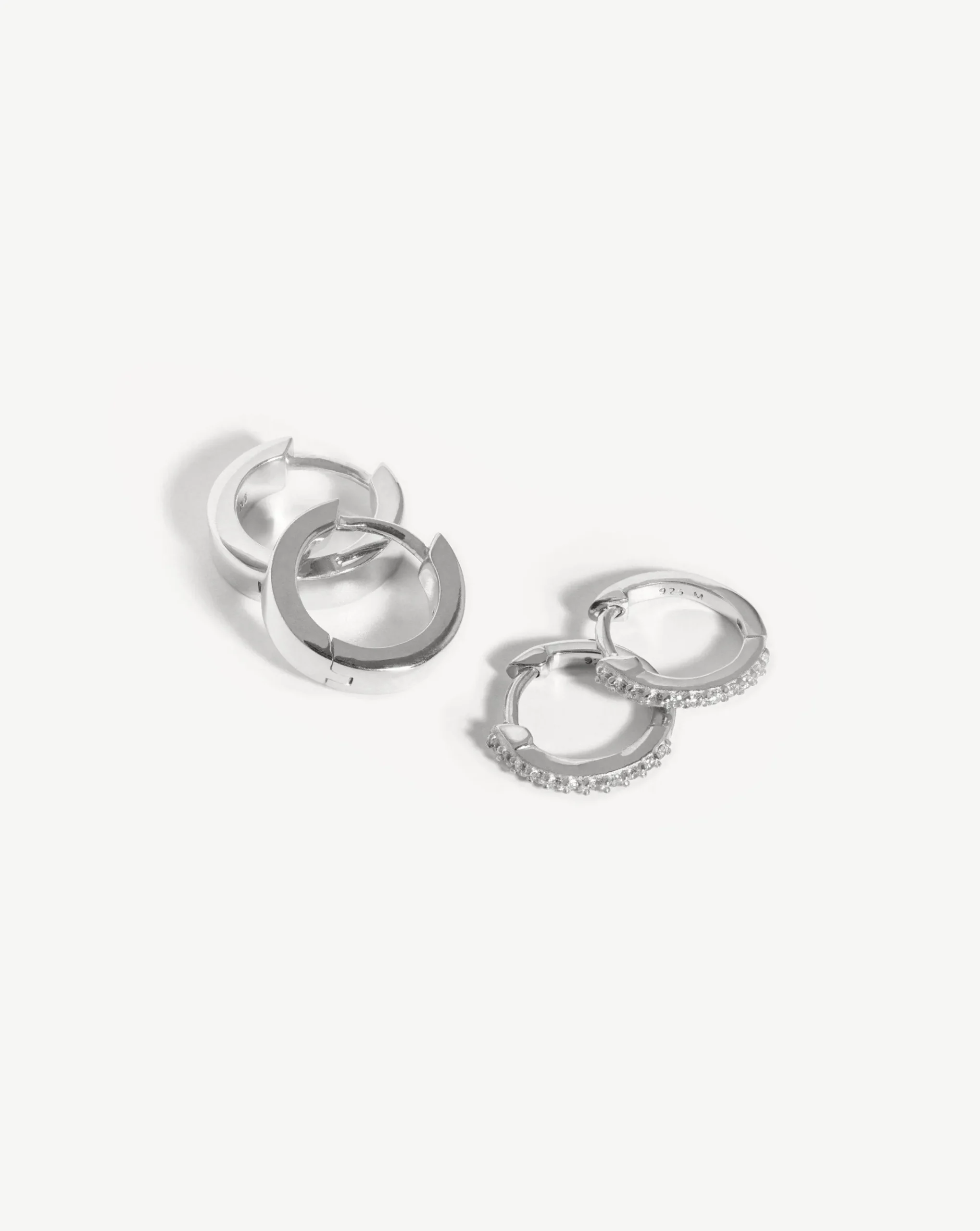 Classic Huggie Earring Set