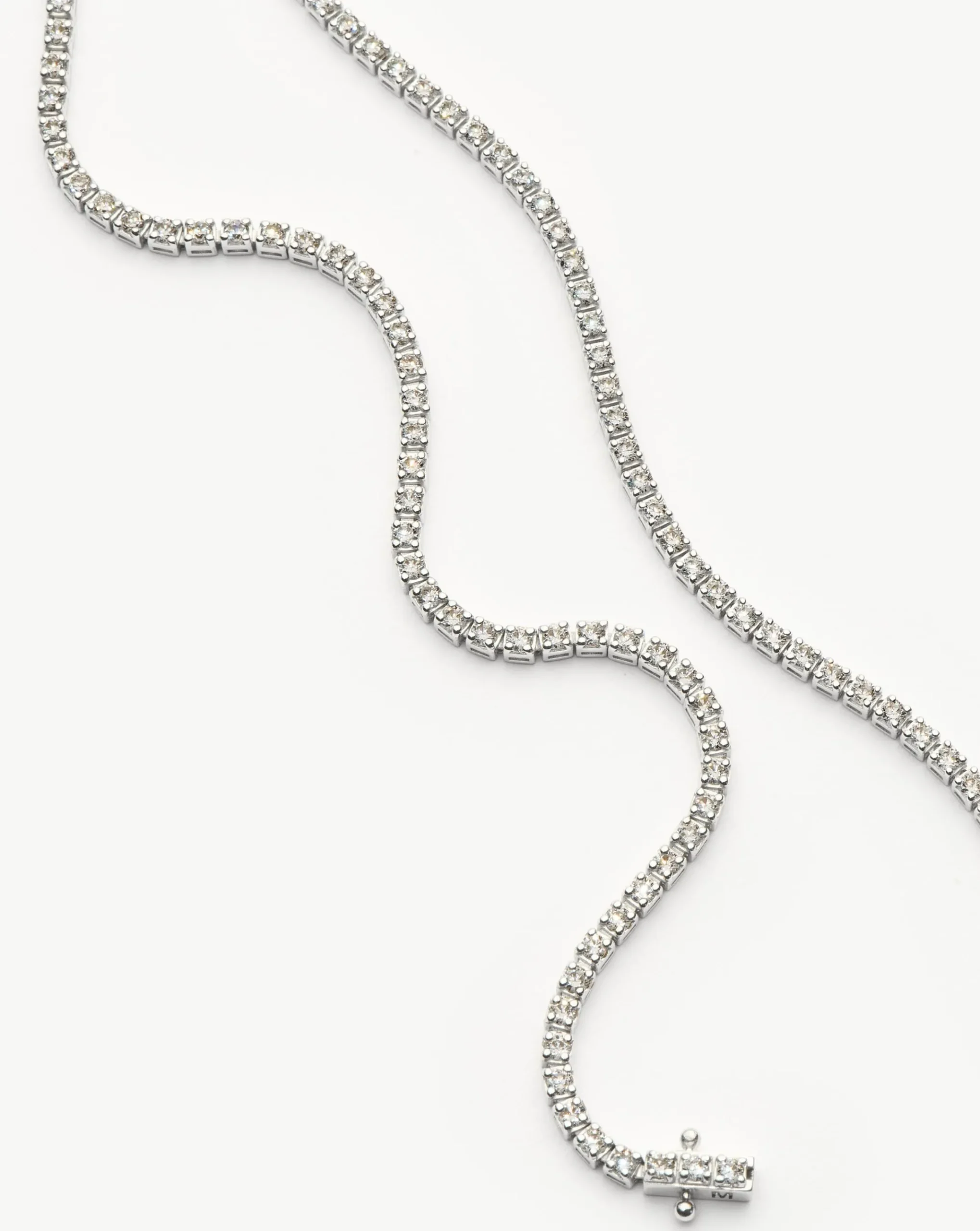 Classic Tennis Necklace & Bracelet Set