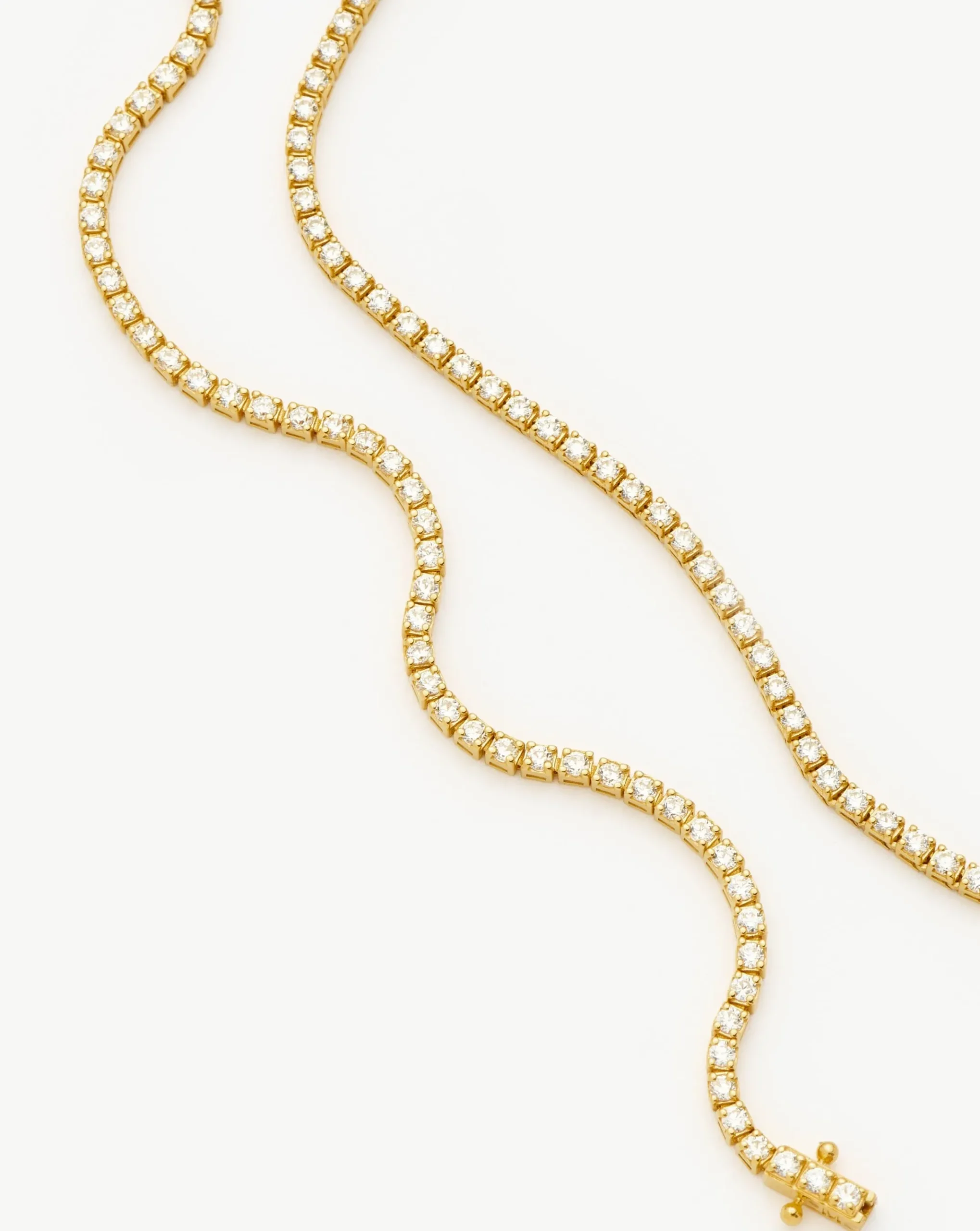 Classic Tennis Necklace & Bracelet Set