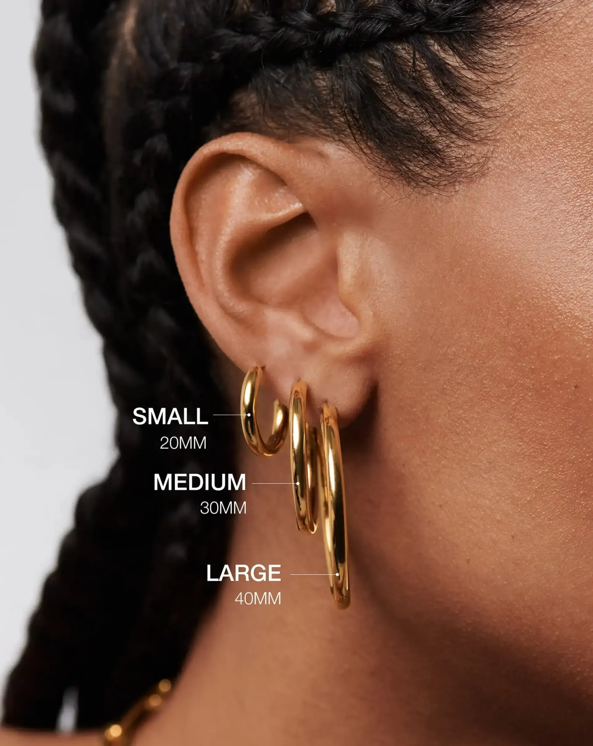 Classic Tunnel Small Hoop Earrings