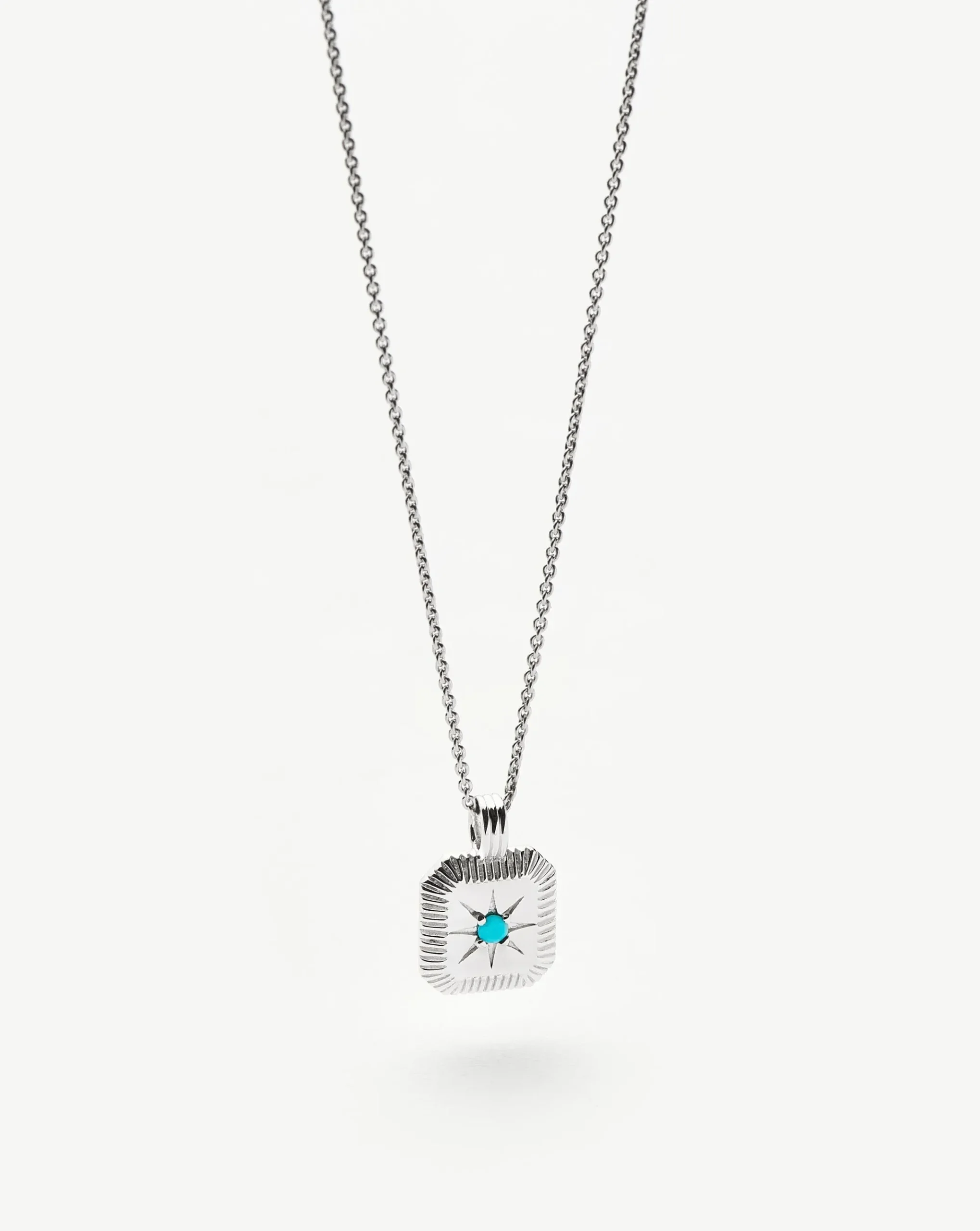 December Birthstone Pendant Necklace