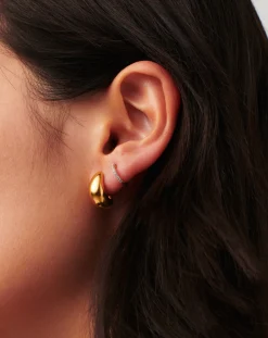 Dome Pave Earring Set