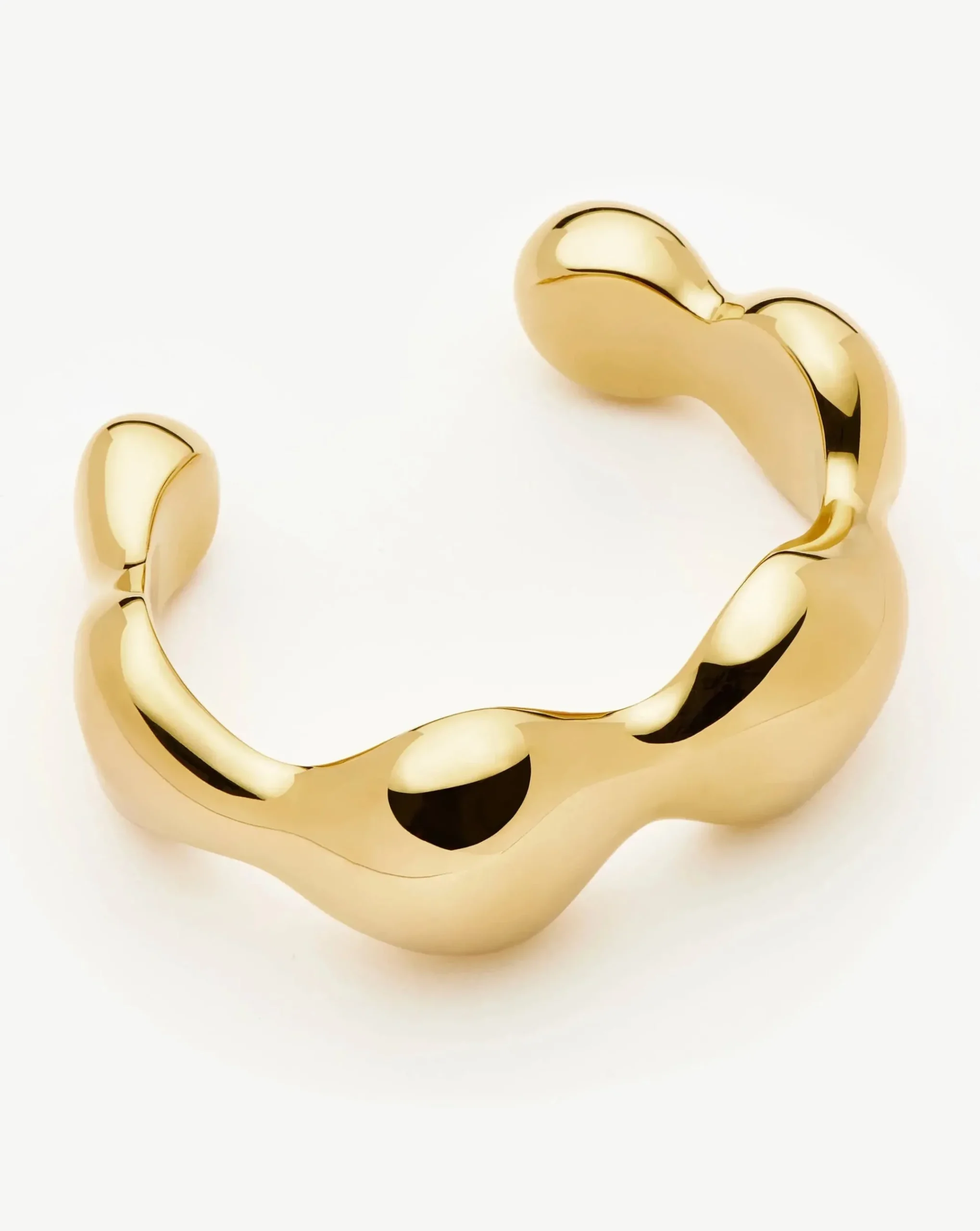 Eny Puffy Dome Statement Cuff Bracelet