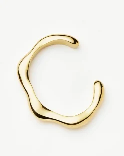 Eny Puffy Dome Statement Cuff Bracelet