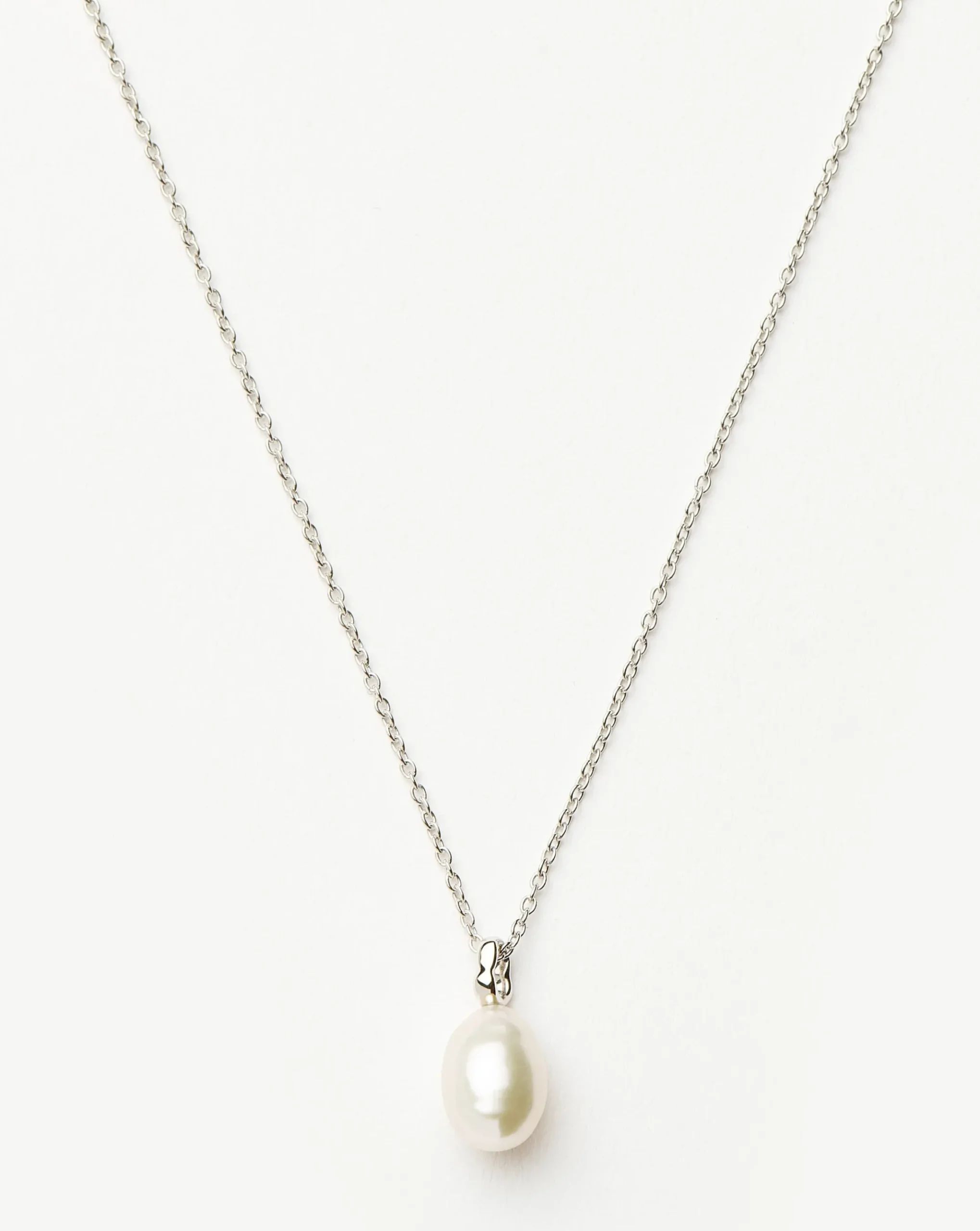 Fine Baroque Pearl Organic Pendant Necklace
