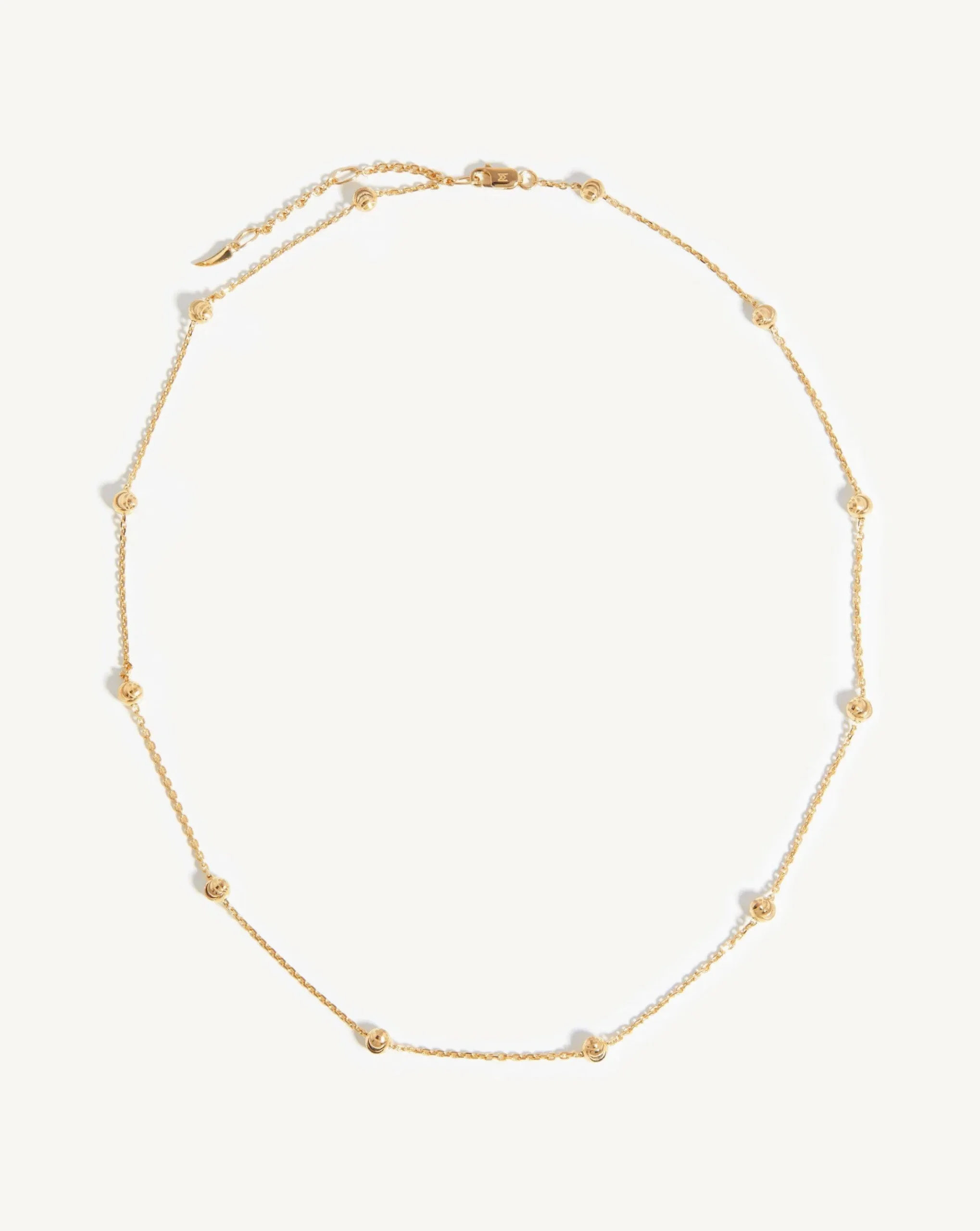 Fine Bobble Chain Necklace