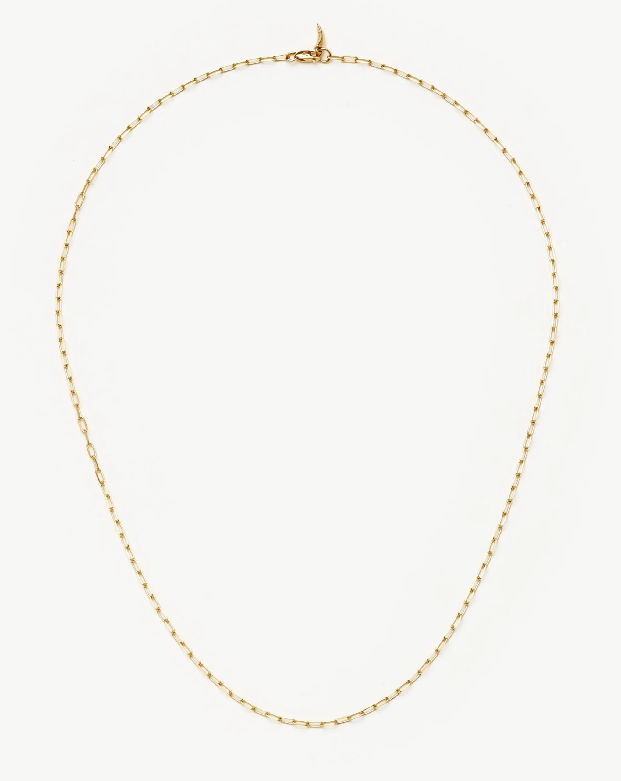 Fine Classic Paperclip Chain Necklace