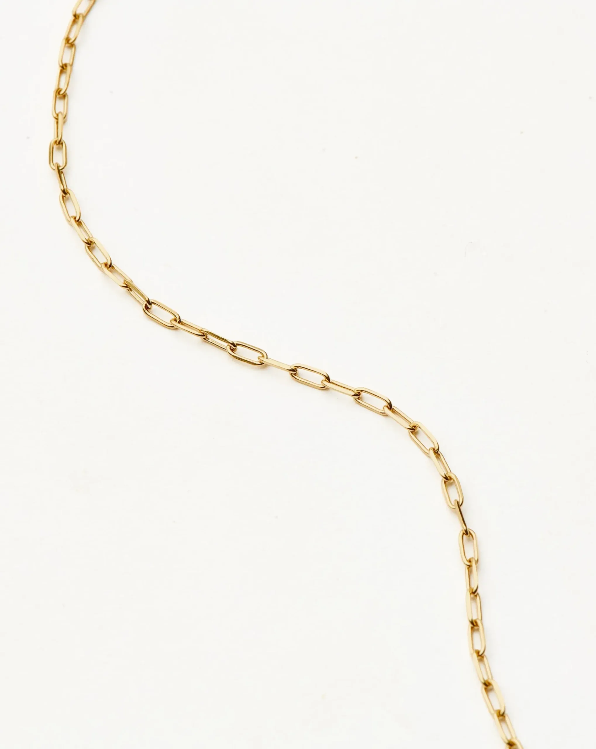 Fine Classic Paperclip Chain Necklace