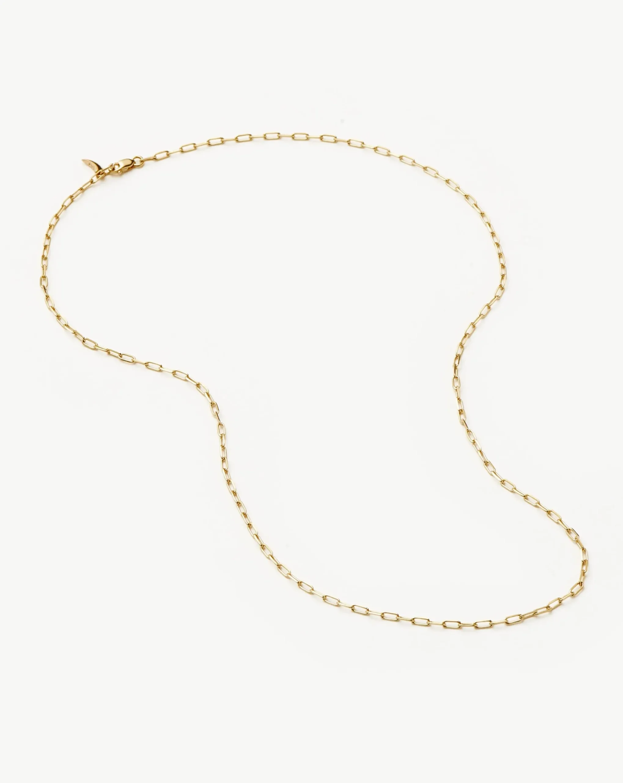Fine Classic Paperclip Chain Necklace