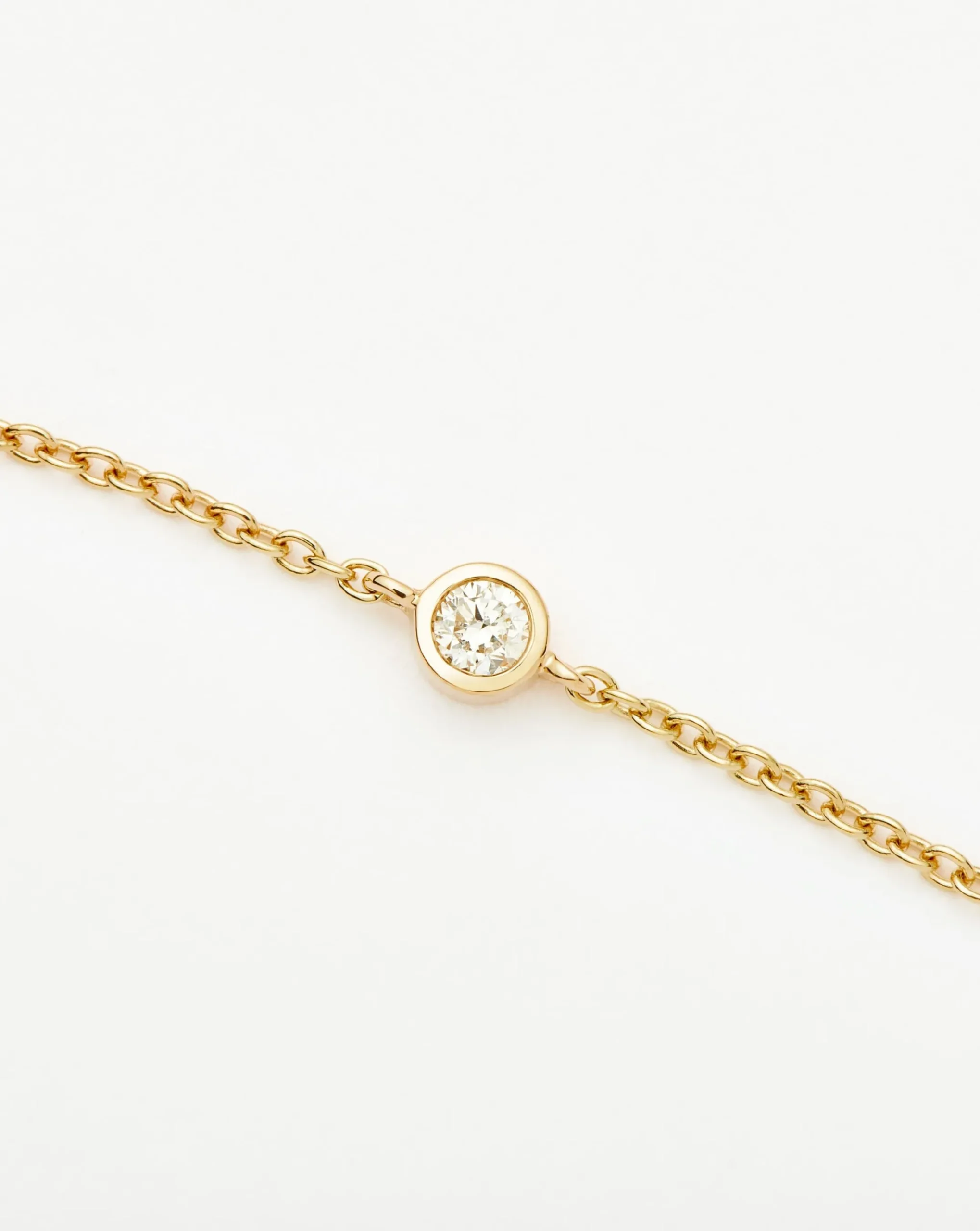 Fine Diamond Solitaire Bracelet
