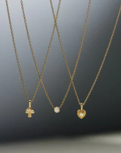 Fine Diamond Solitaire Pendant Necklace