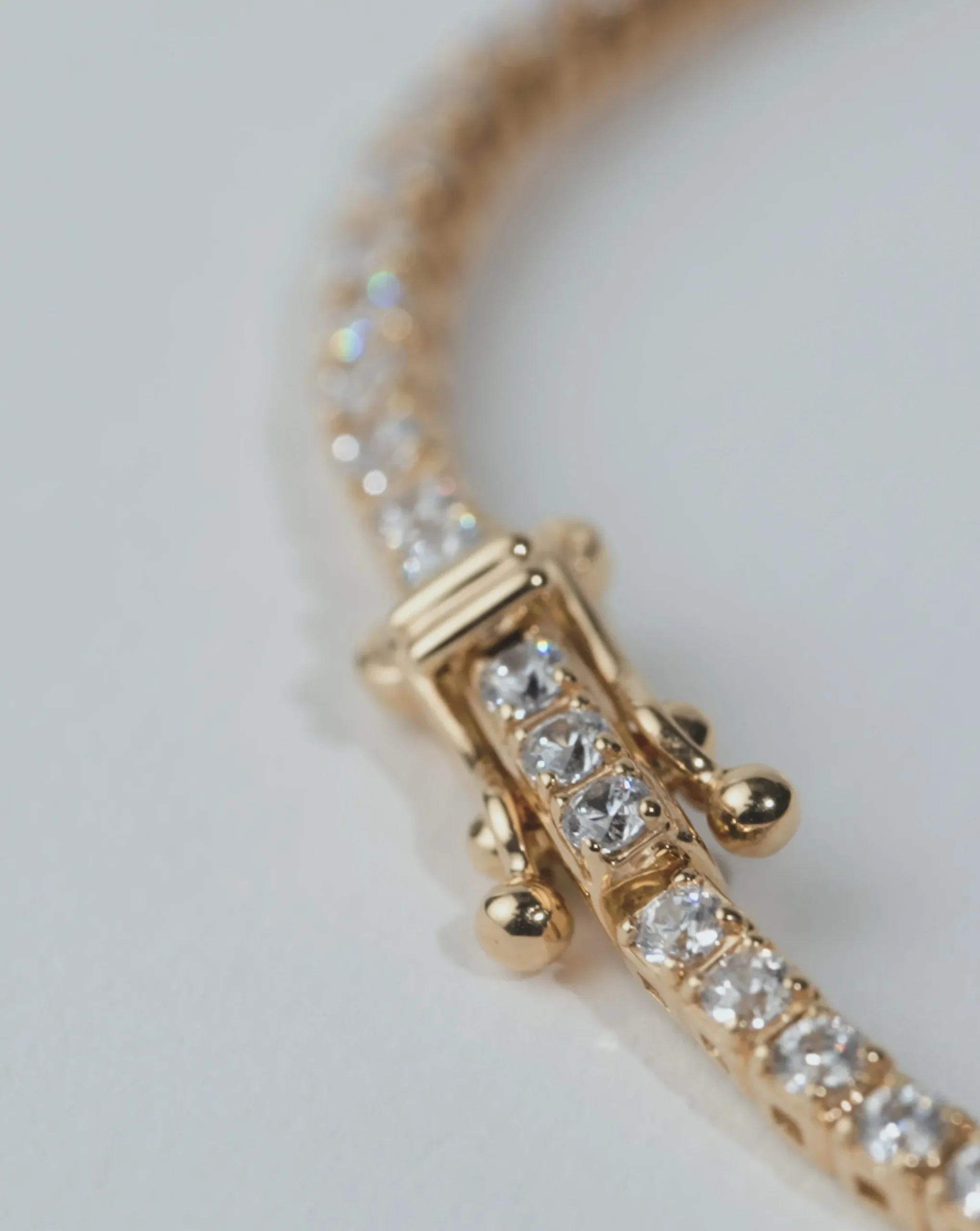 Fine Diamond Tennis Necklace