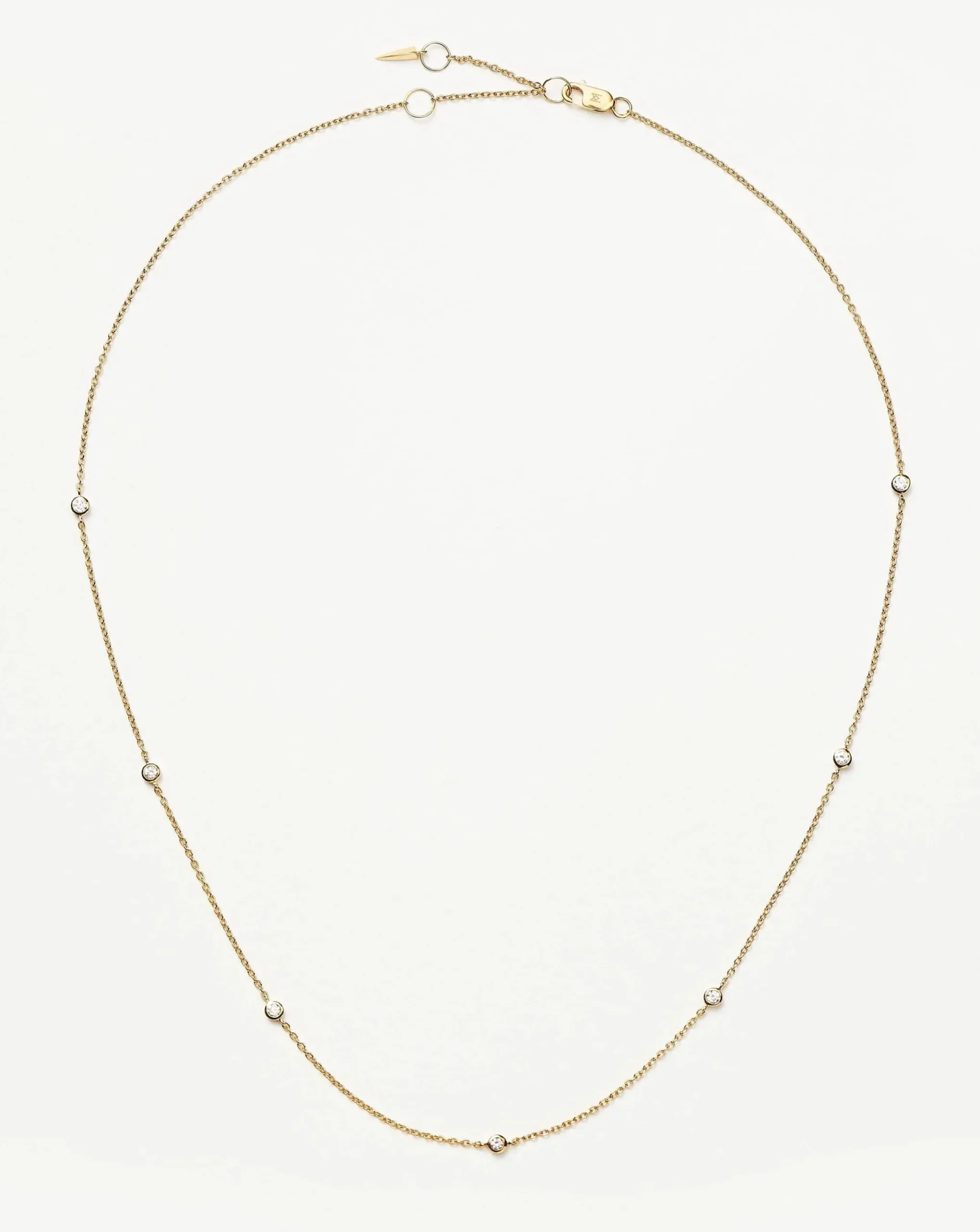 Fine Floating Diamond Necklace