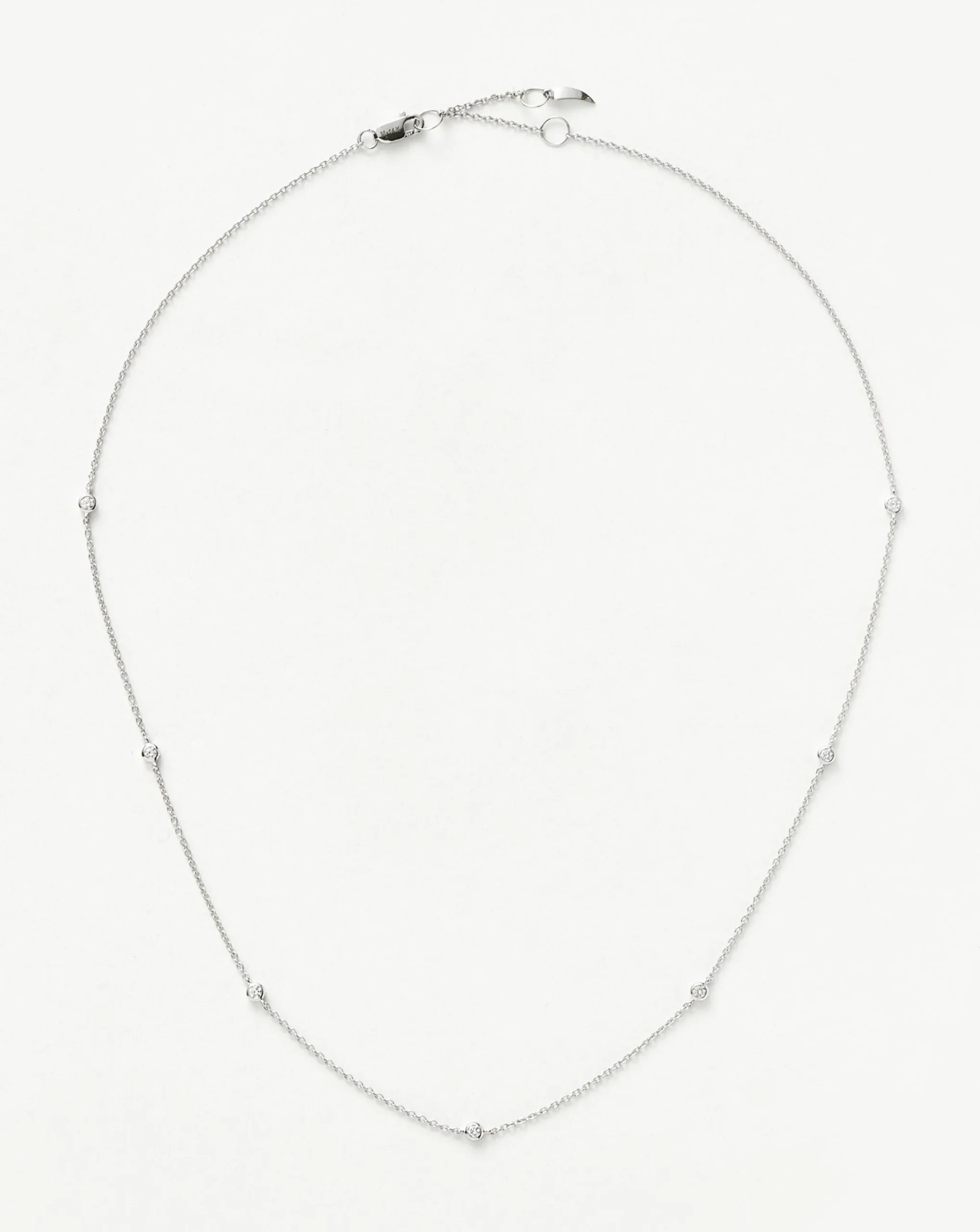 Fine Floating Diamond Necklace