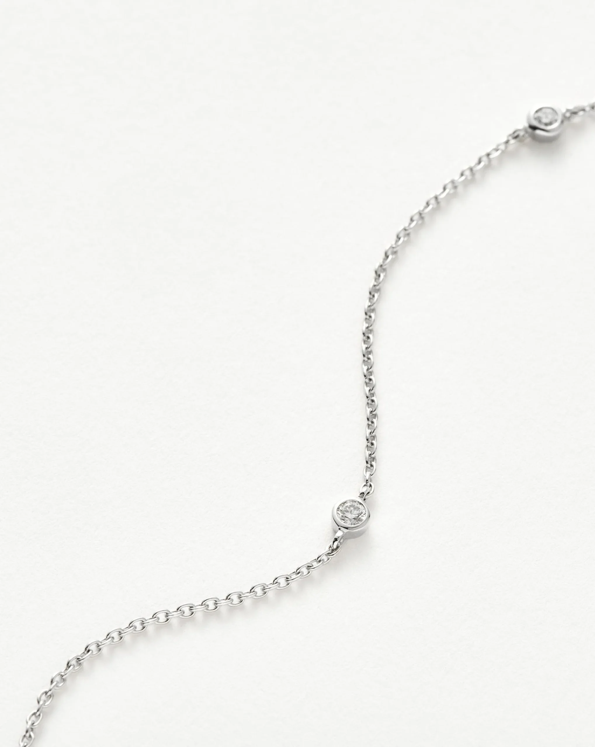 Fine Floating Diamond Necklace
