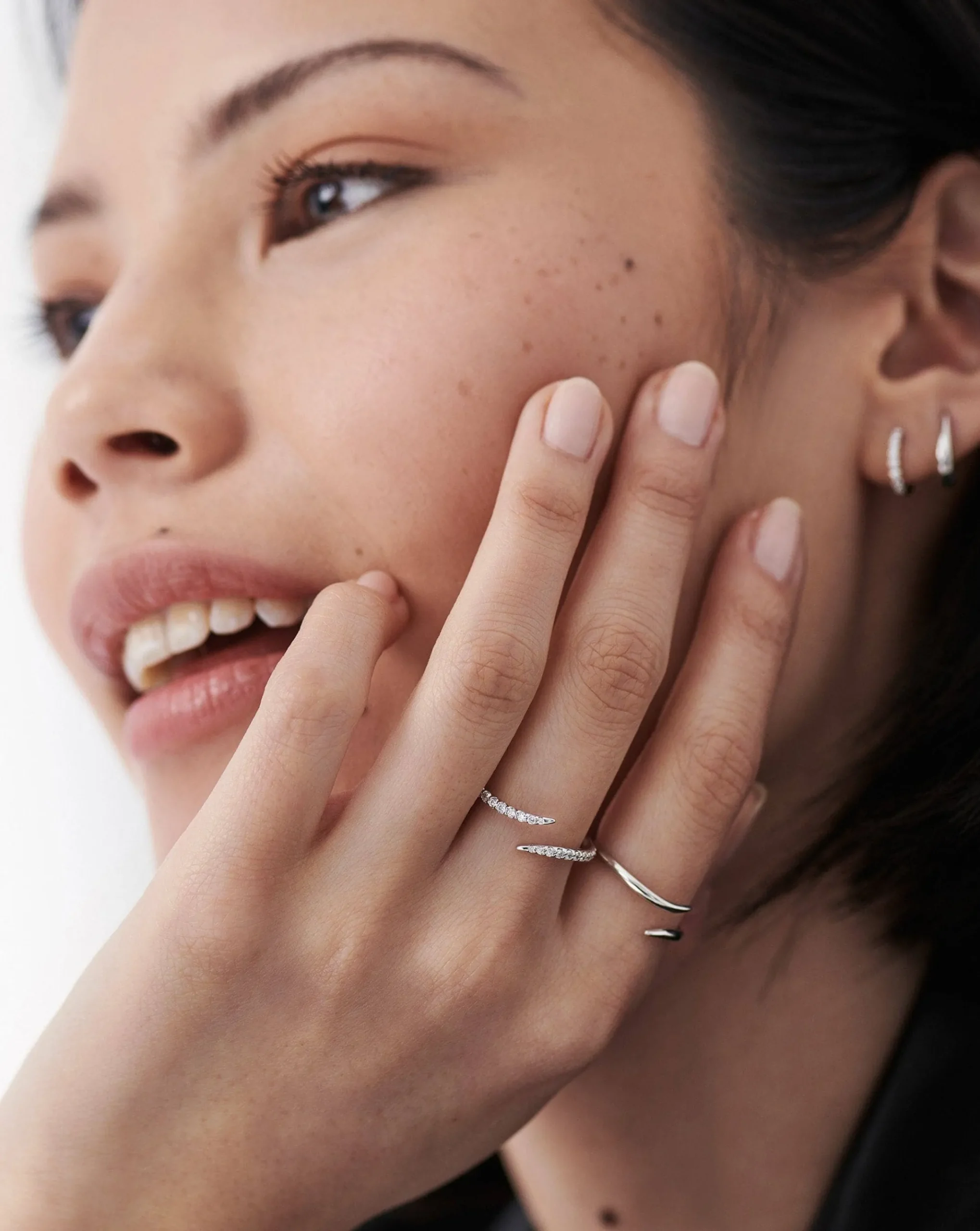 Fine Open Claw Ring
