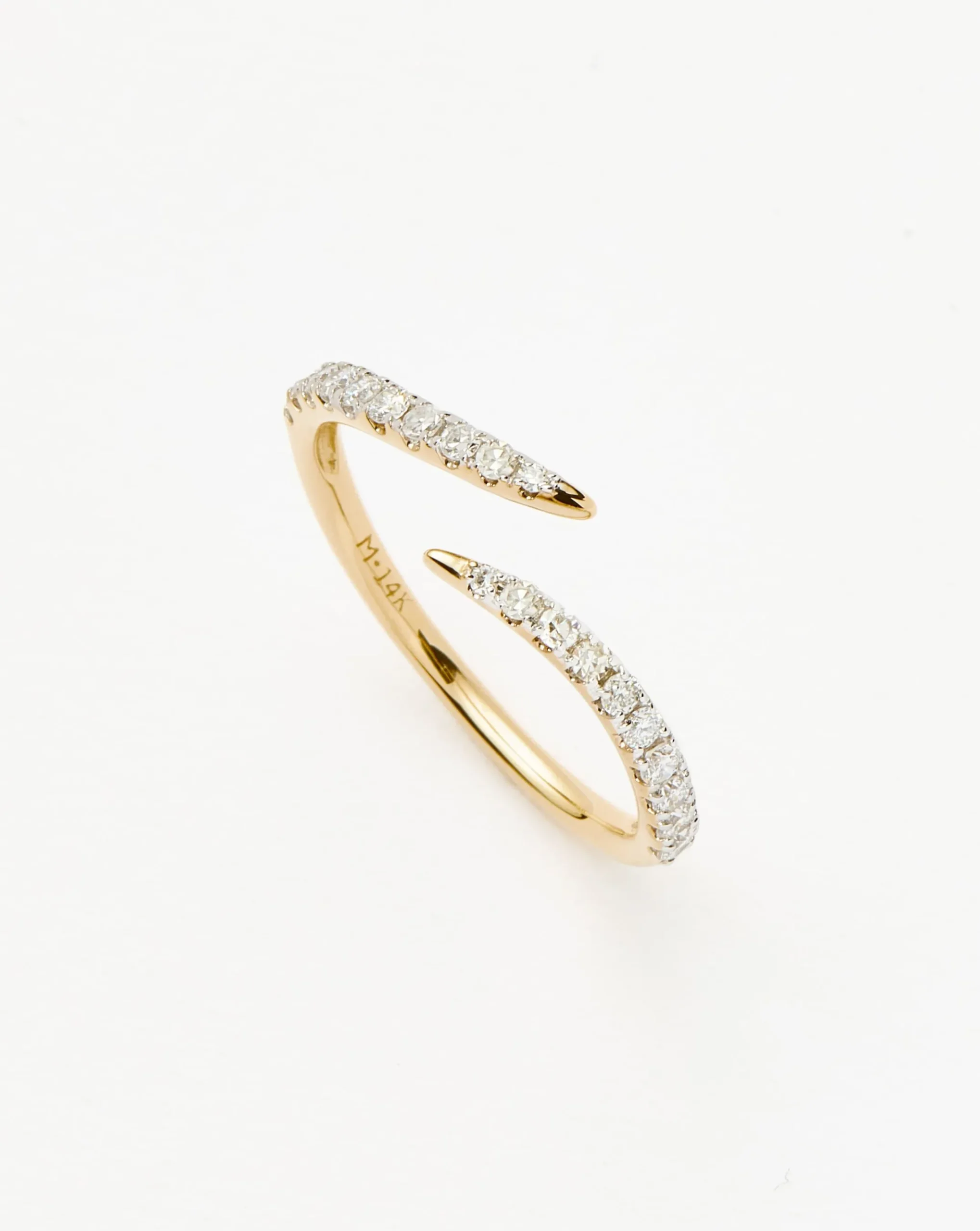 Fine Open Claw Ring