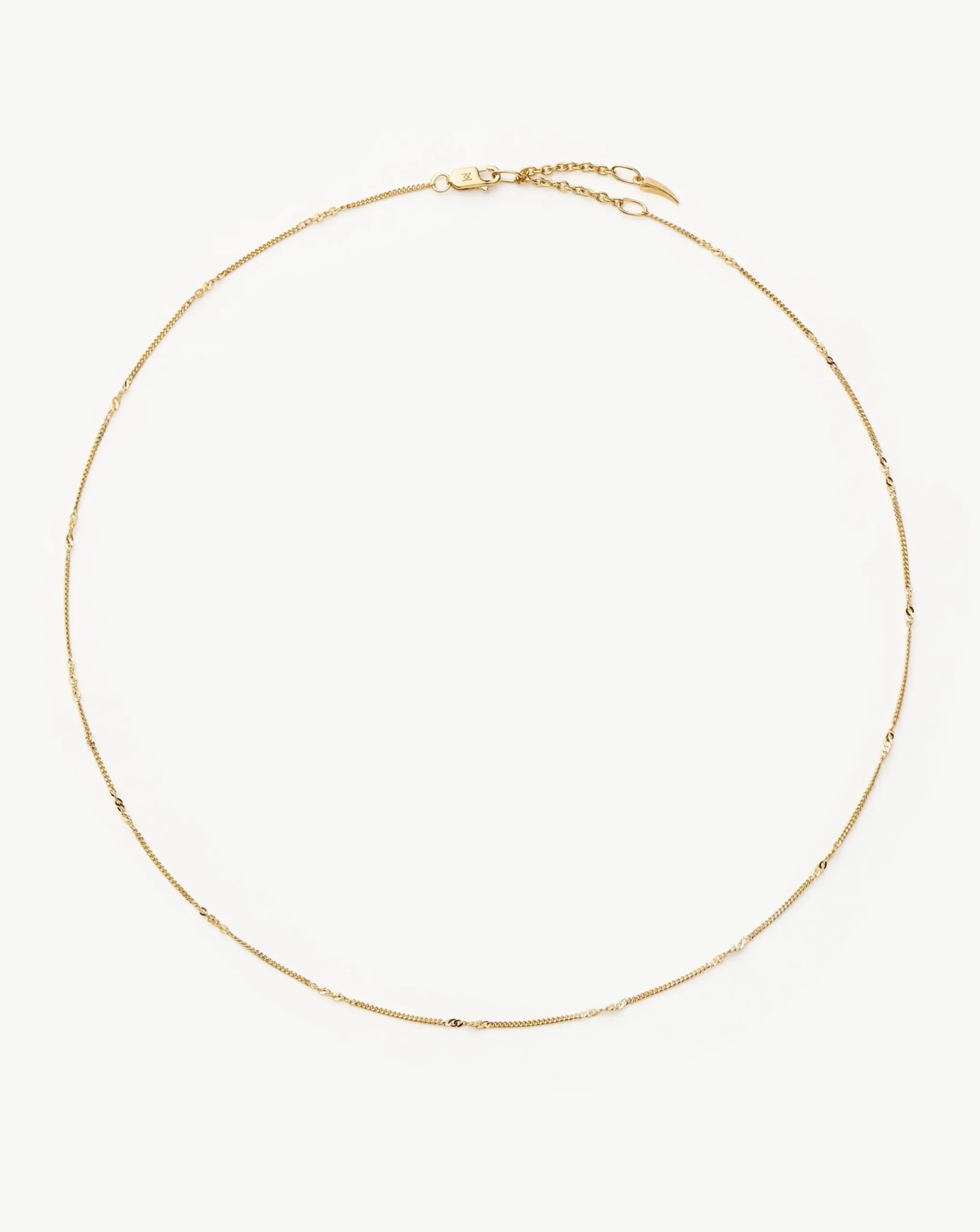 Fine Twisted Curb Chain Choker