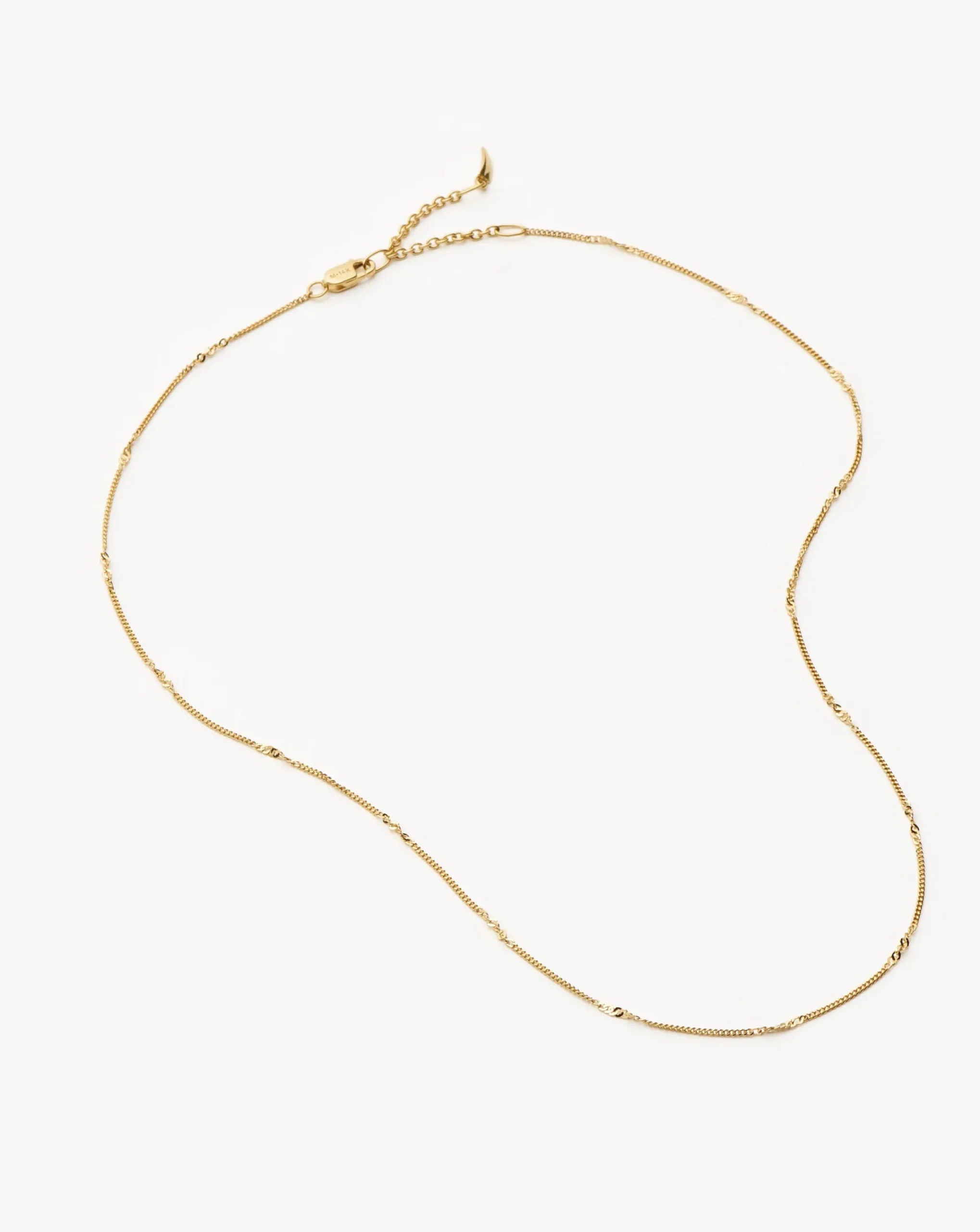 Fine Twisted Curb Chain Choker