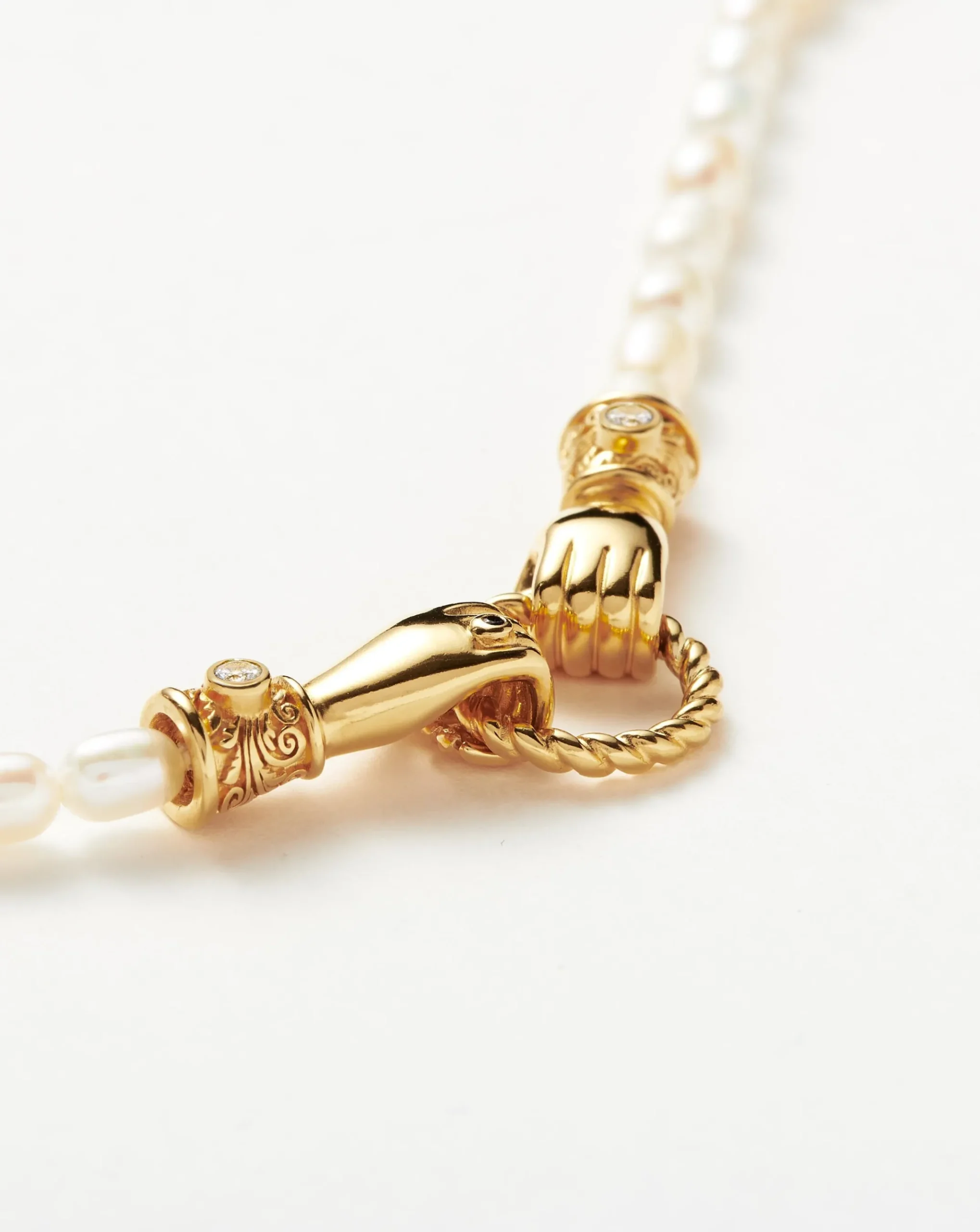Harris Reed In Good Hands Pearl Bracelet