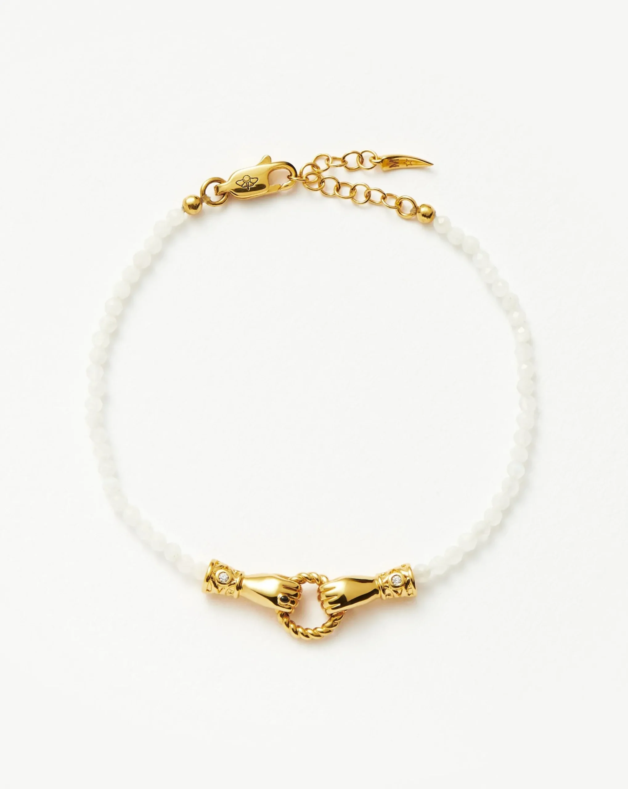 Harris Reed In Good Hands Mini Beaded Gemstone Bracelet