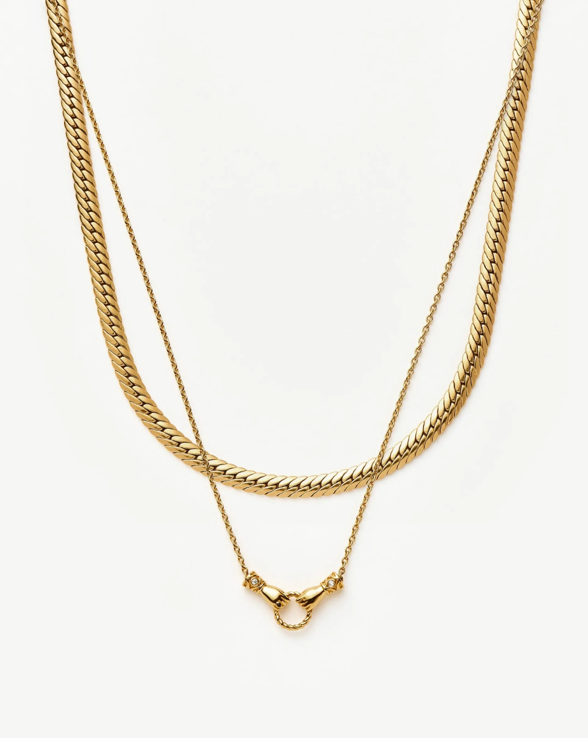 Harris Reed In Good Hands Slider Necklace Set