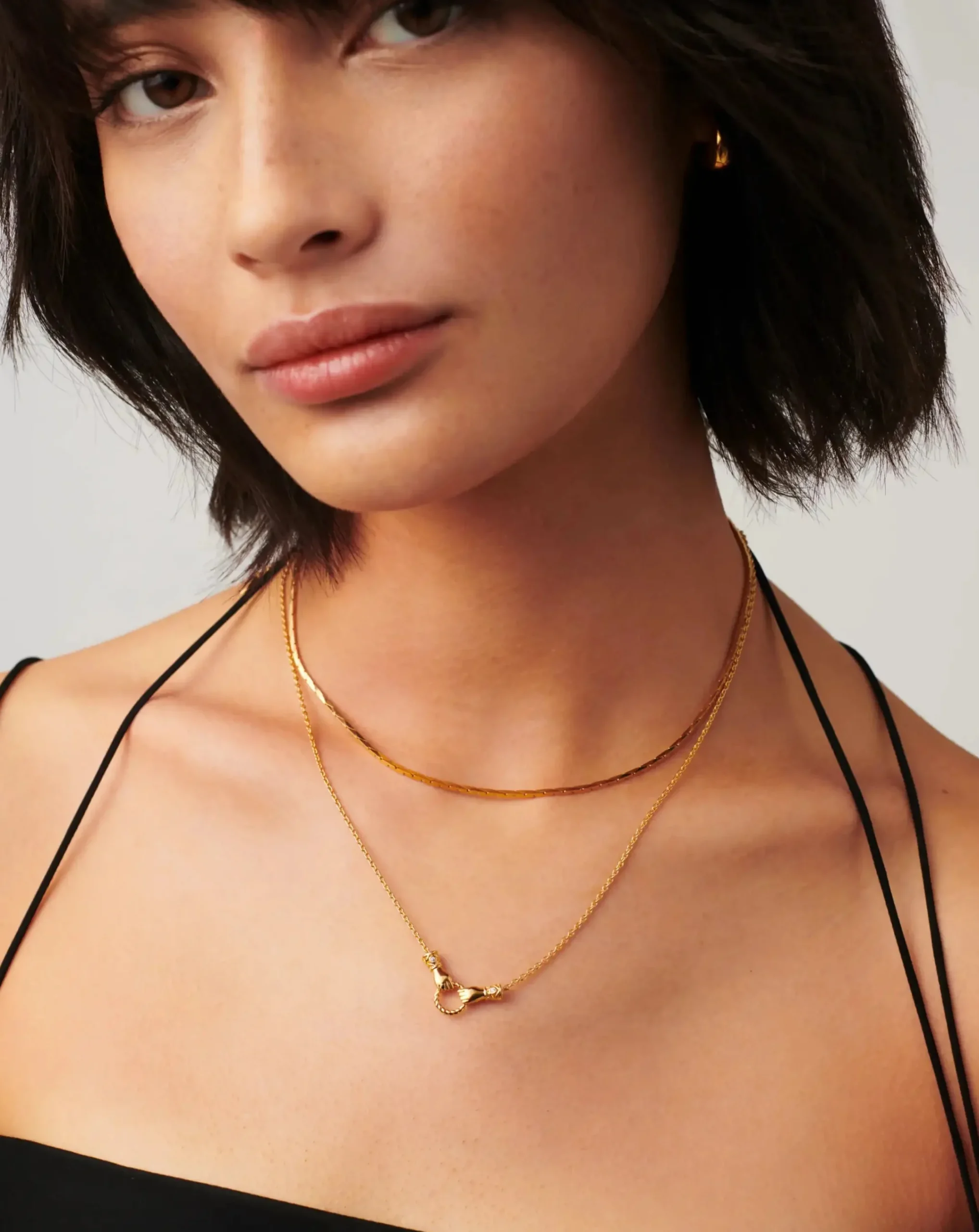 Harris Reed In Good Hands Chain Necklace Set