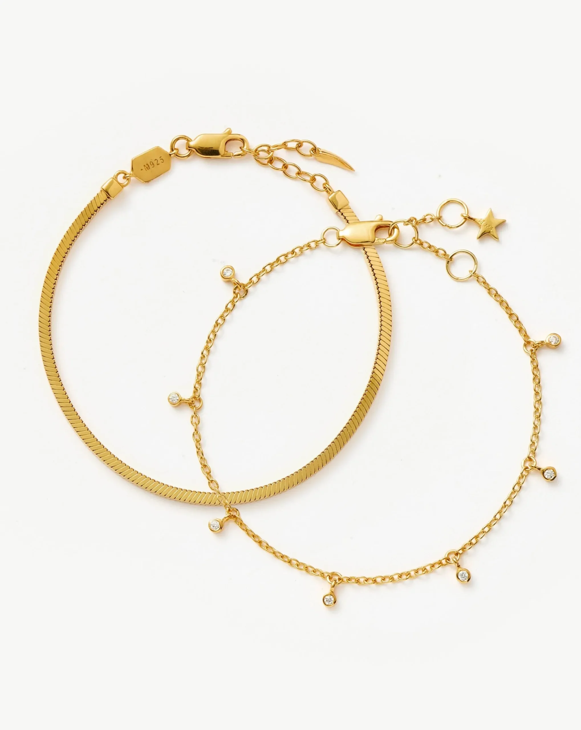 Interstellar Chain Bracelet Set