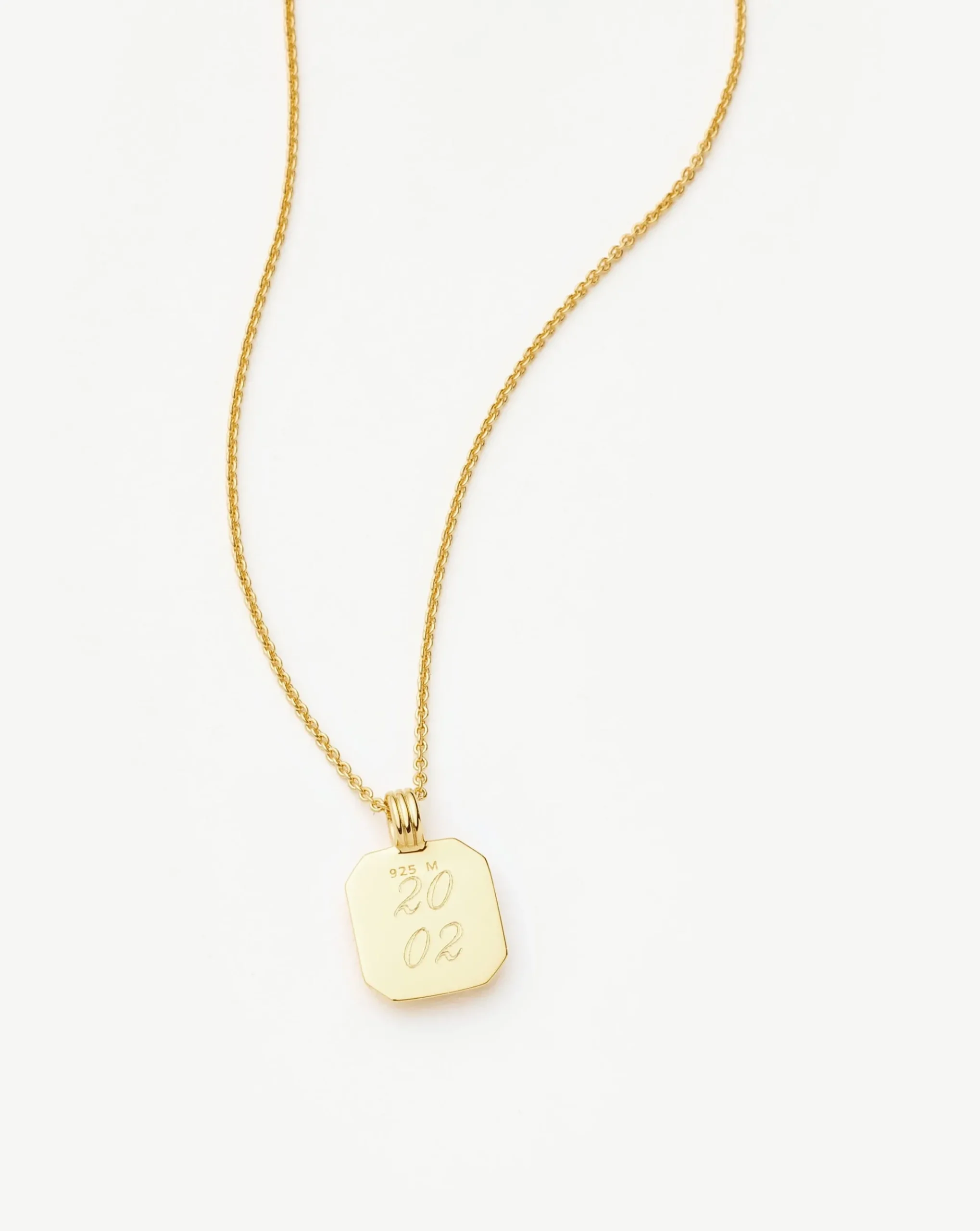 January Birthstone Pendant Necklace