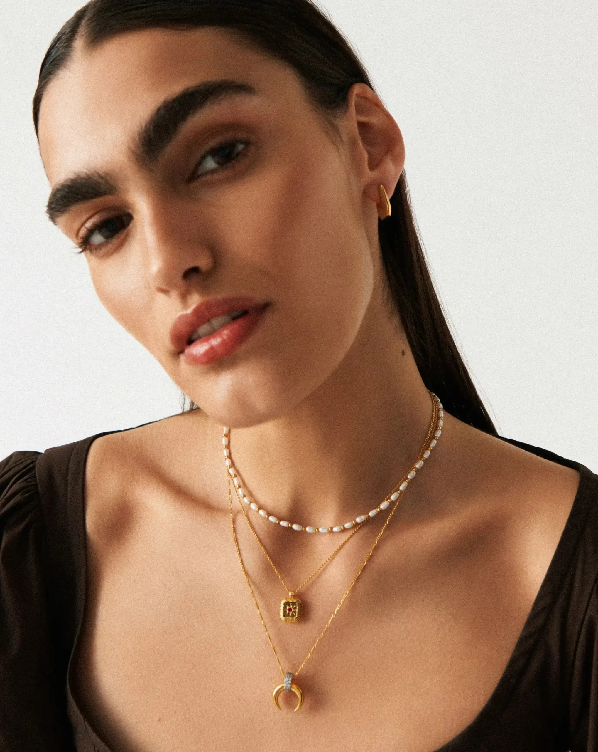 July Birthstone Pendant Necklace