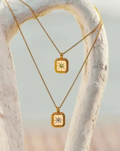 June Birthstone Pendant Necklace