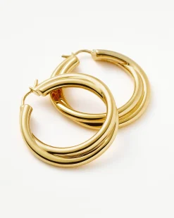 Lucy Williams Entwine Hoop Earrings