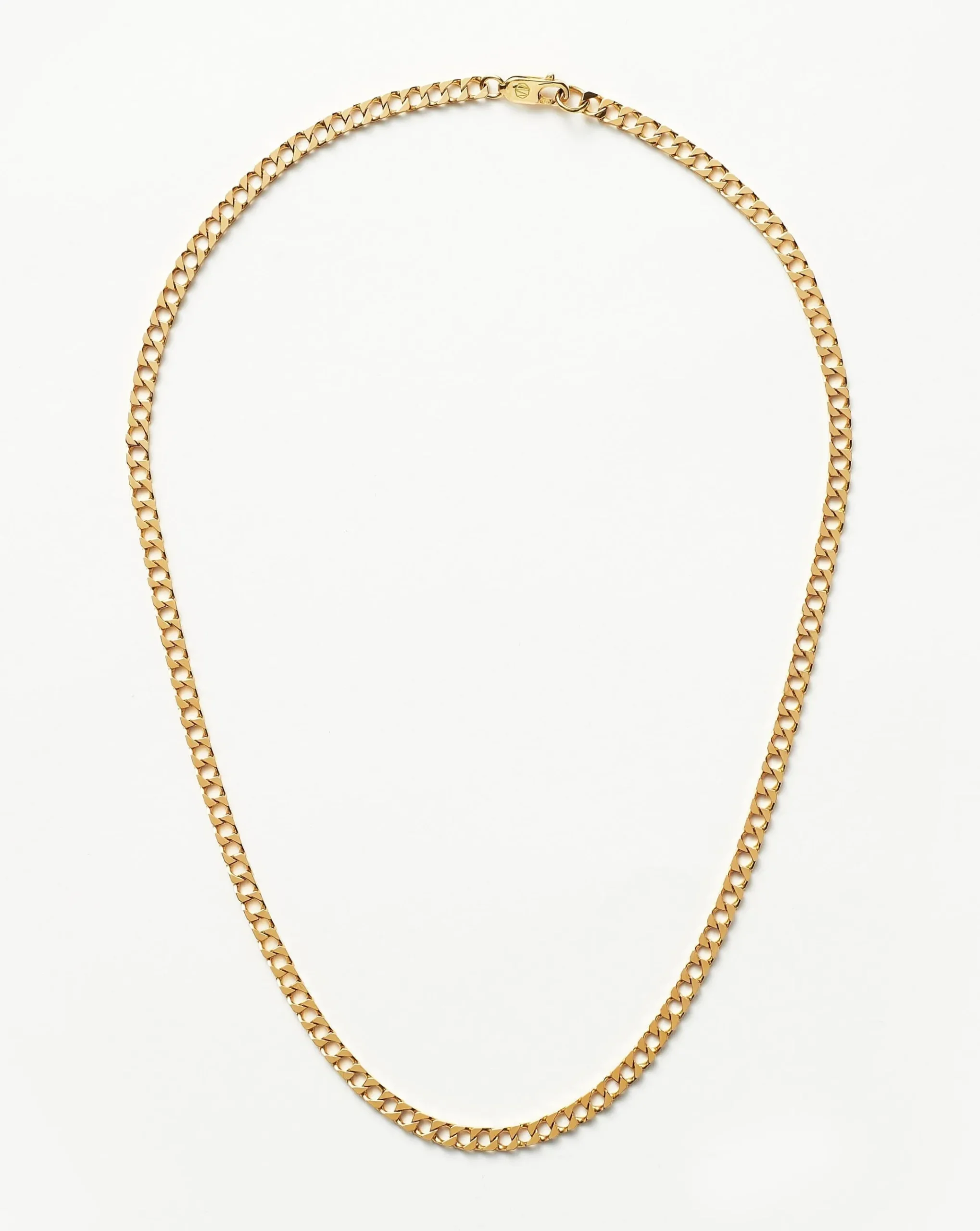 Lucy Williams Flat Curb Chain Necklace