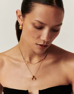 Lucy Williams Gemstone Horn Necklace