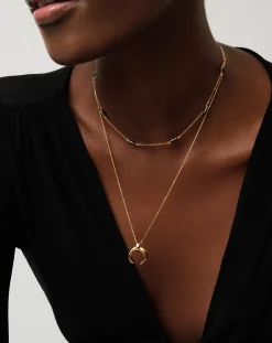 Lucy Williams Large Horn Pendant Necklace