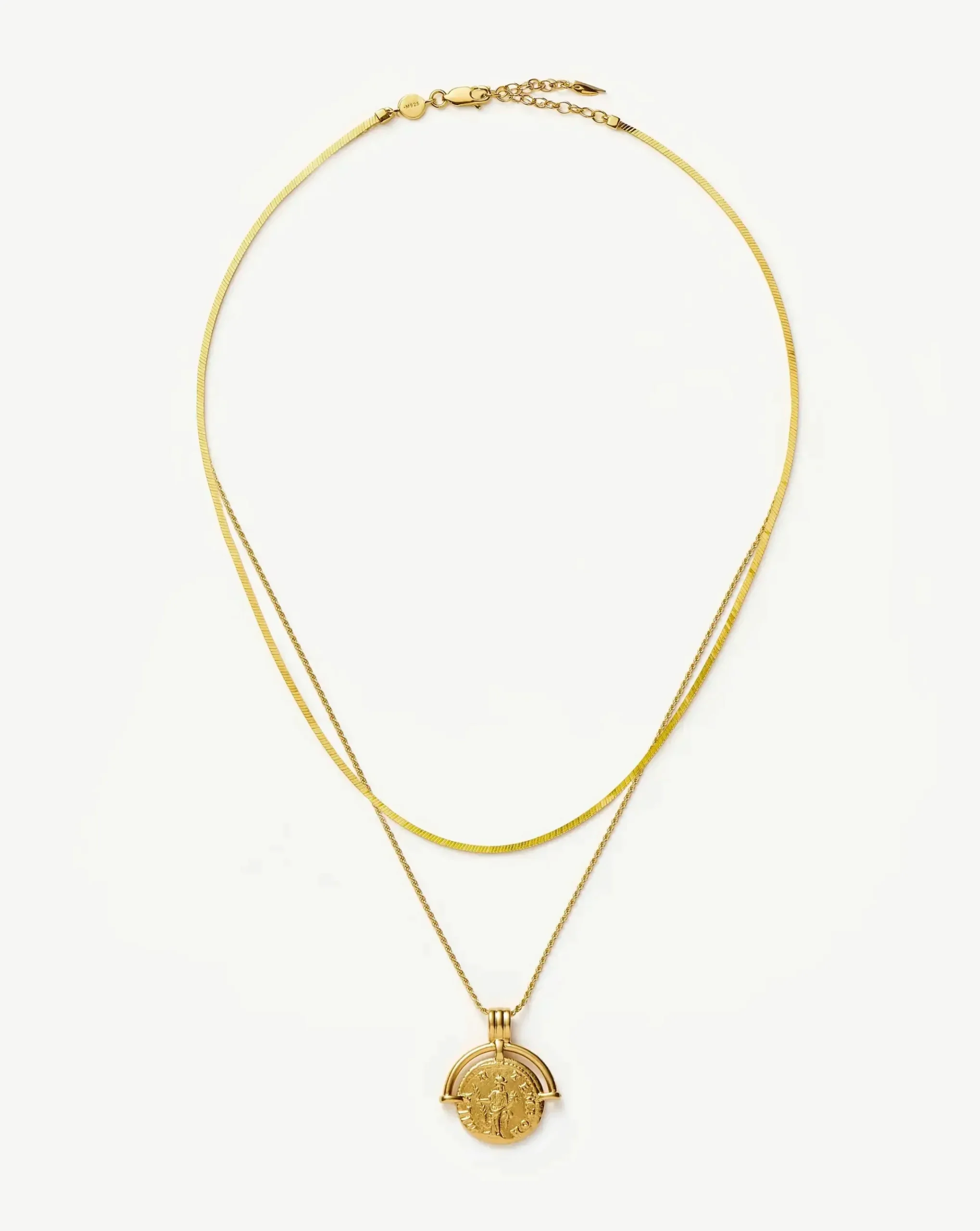 Lucy Williams Roman Arc & Snake Necklace Set