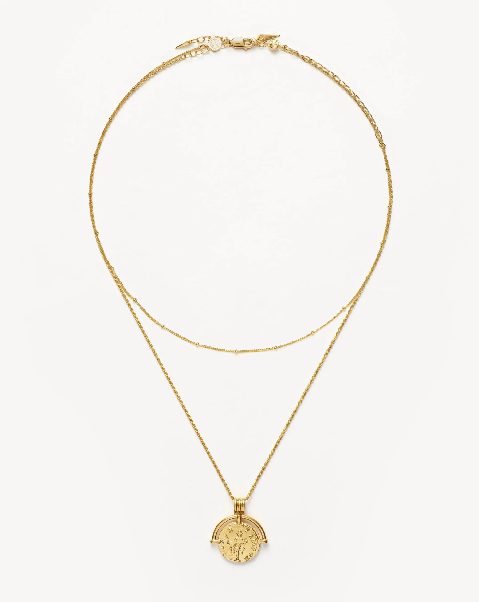 Lucy Williams Roman Arc Chain Necklace Set