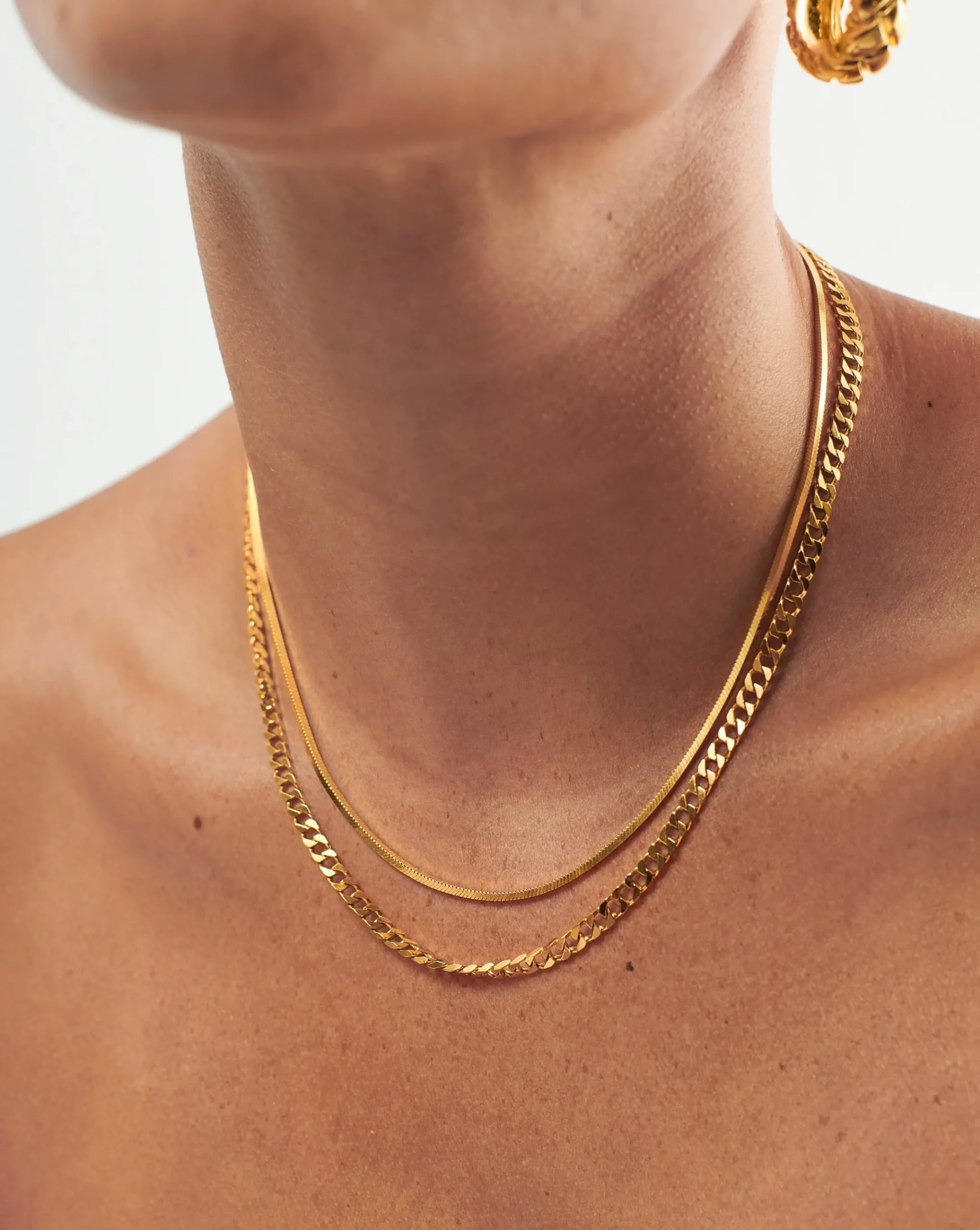 Lucy Williams Snake Chain Necklace Set