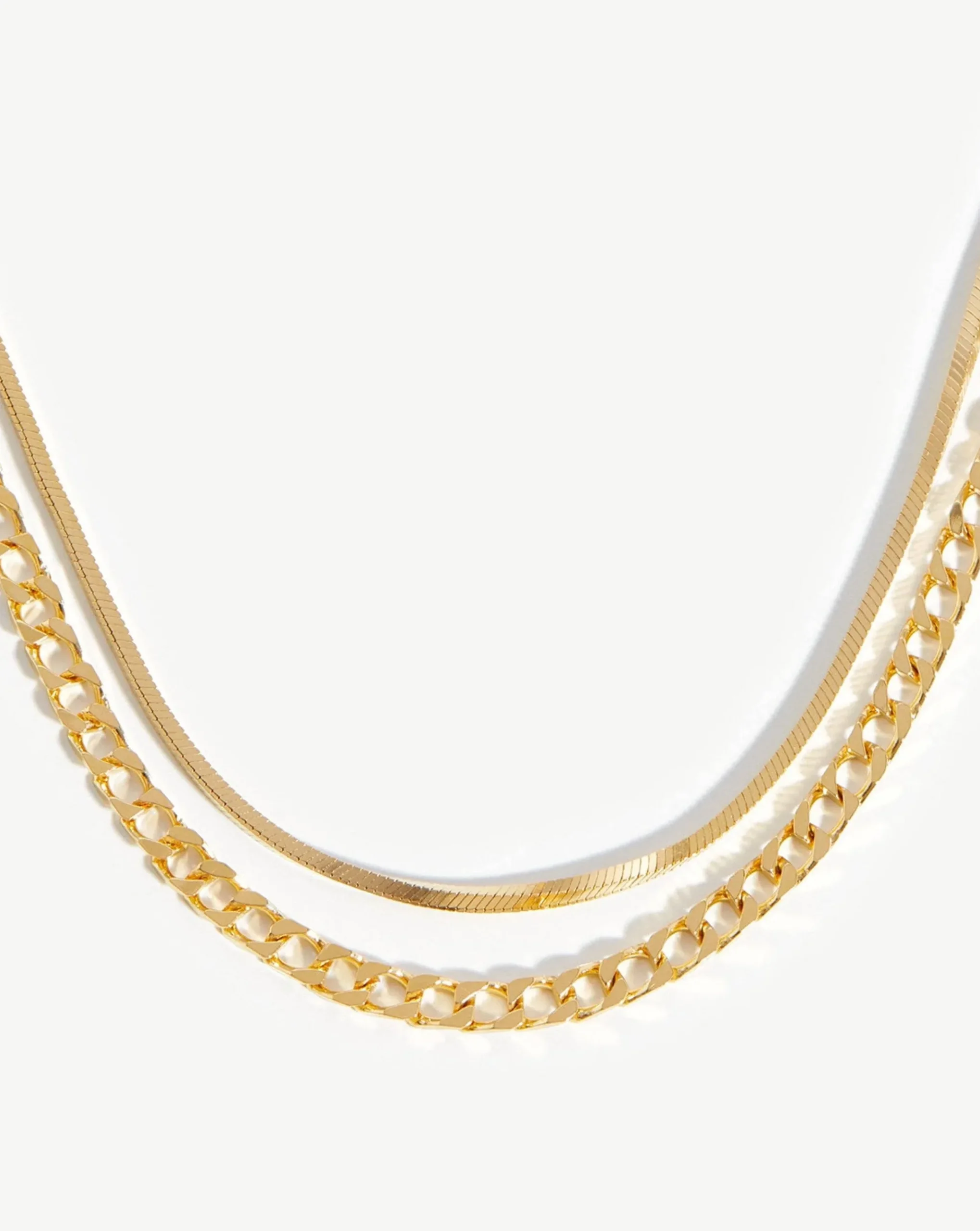 Lucy Williams Snake Chain Necklace Set