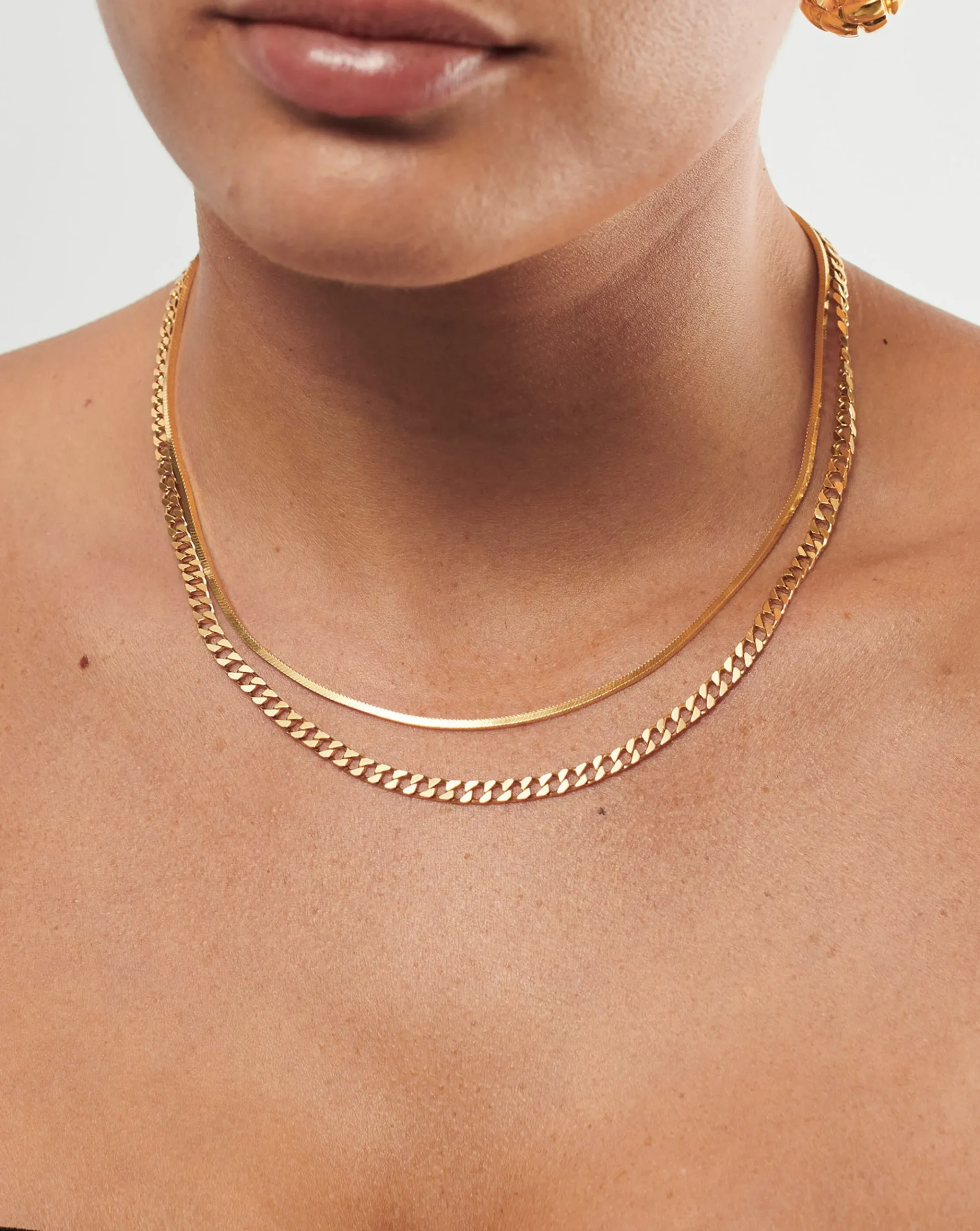 Lucy Williams Snake Chain Necklace Set