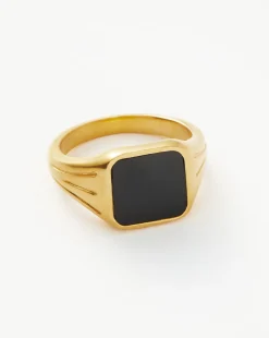 Lucy Williams Square Signet Ring