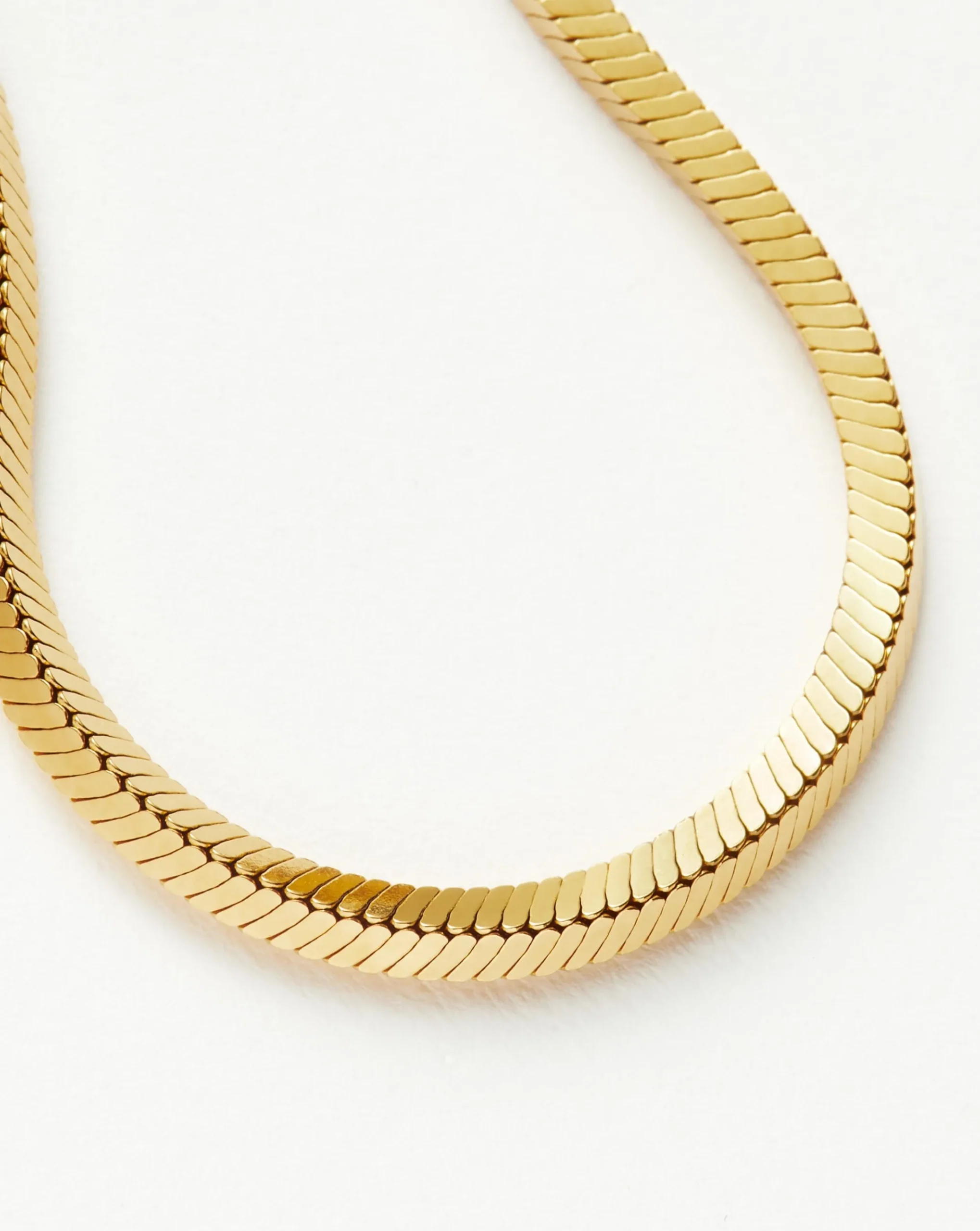 Lucy Williams Square Snake Chain Bracelet