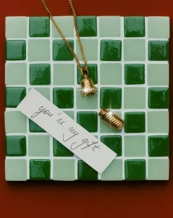 Message in a Bottle Ridge Pendant Necklace