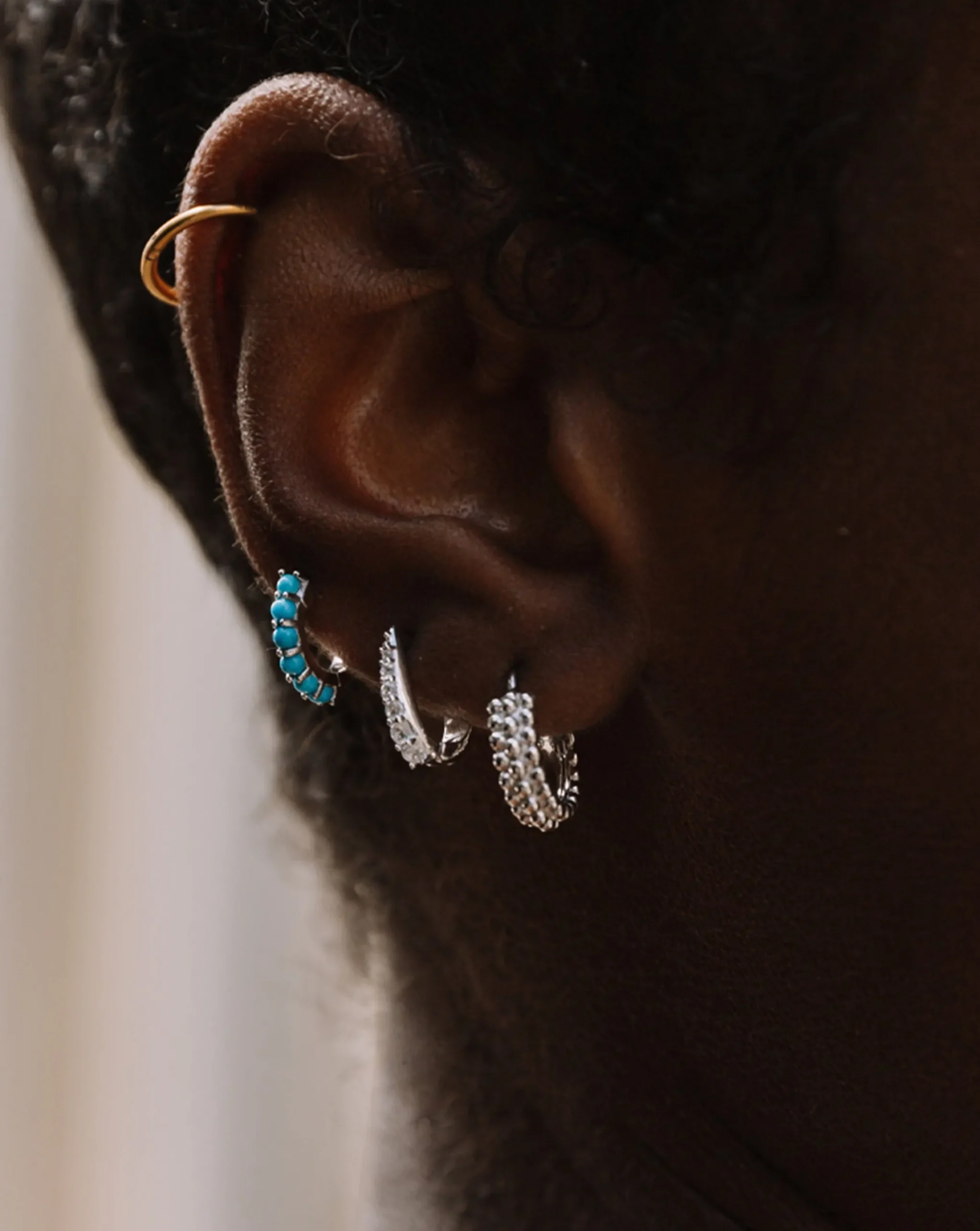 Mini Baya Hoop Earrings