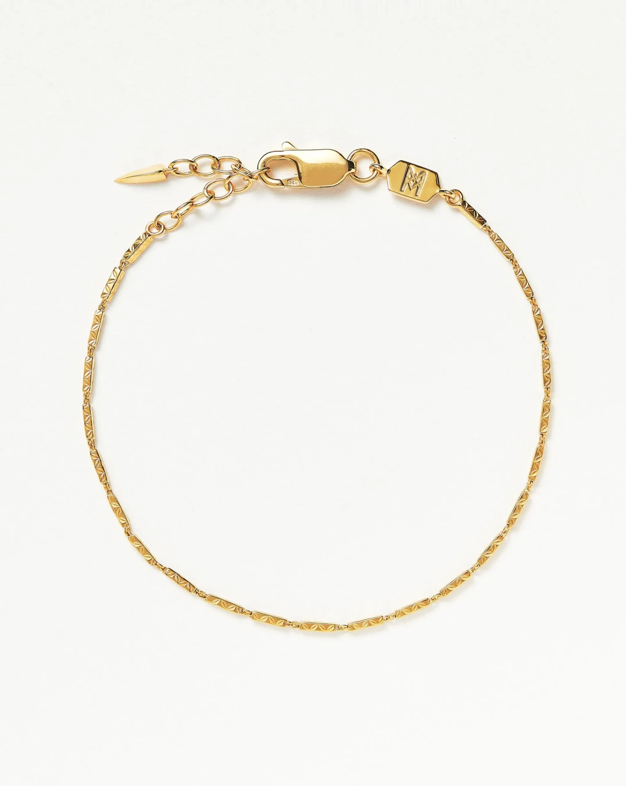 Savi Textured Link Chain Bracelet