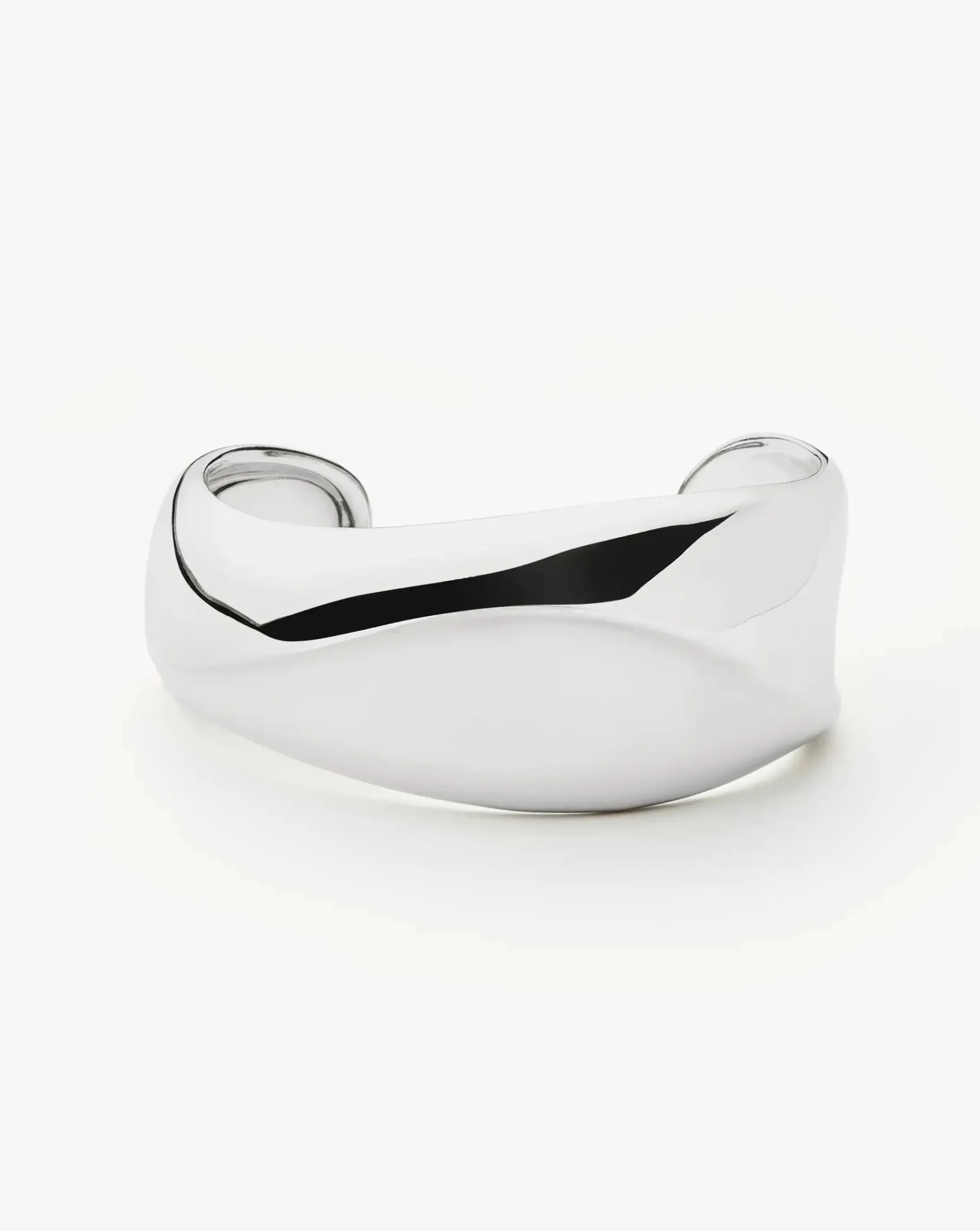 Sculptural Molten Cuff Bracelet