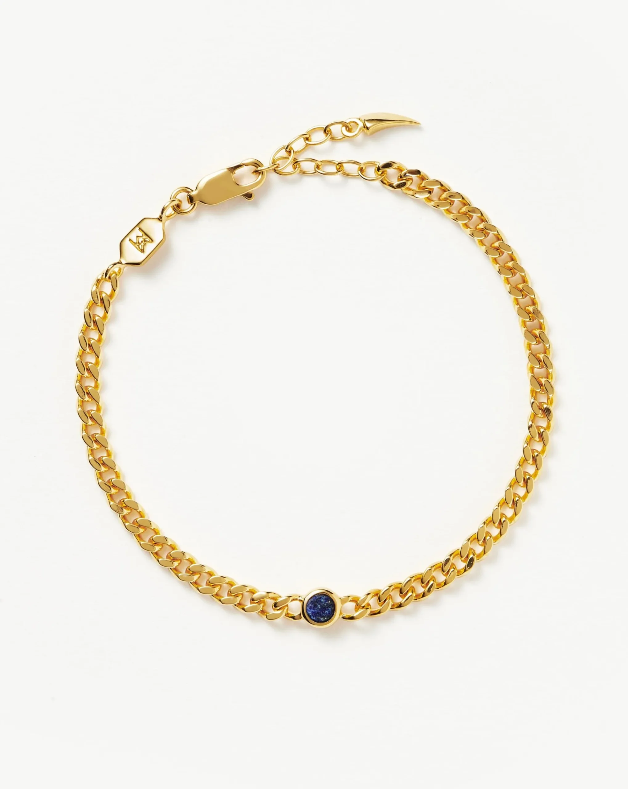 September Birthstone Chain Bracelet